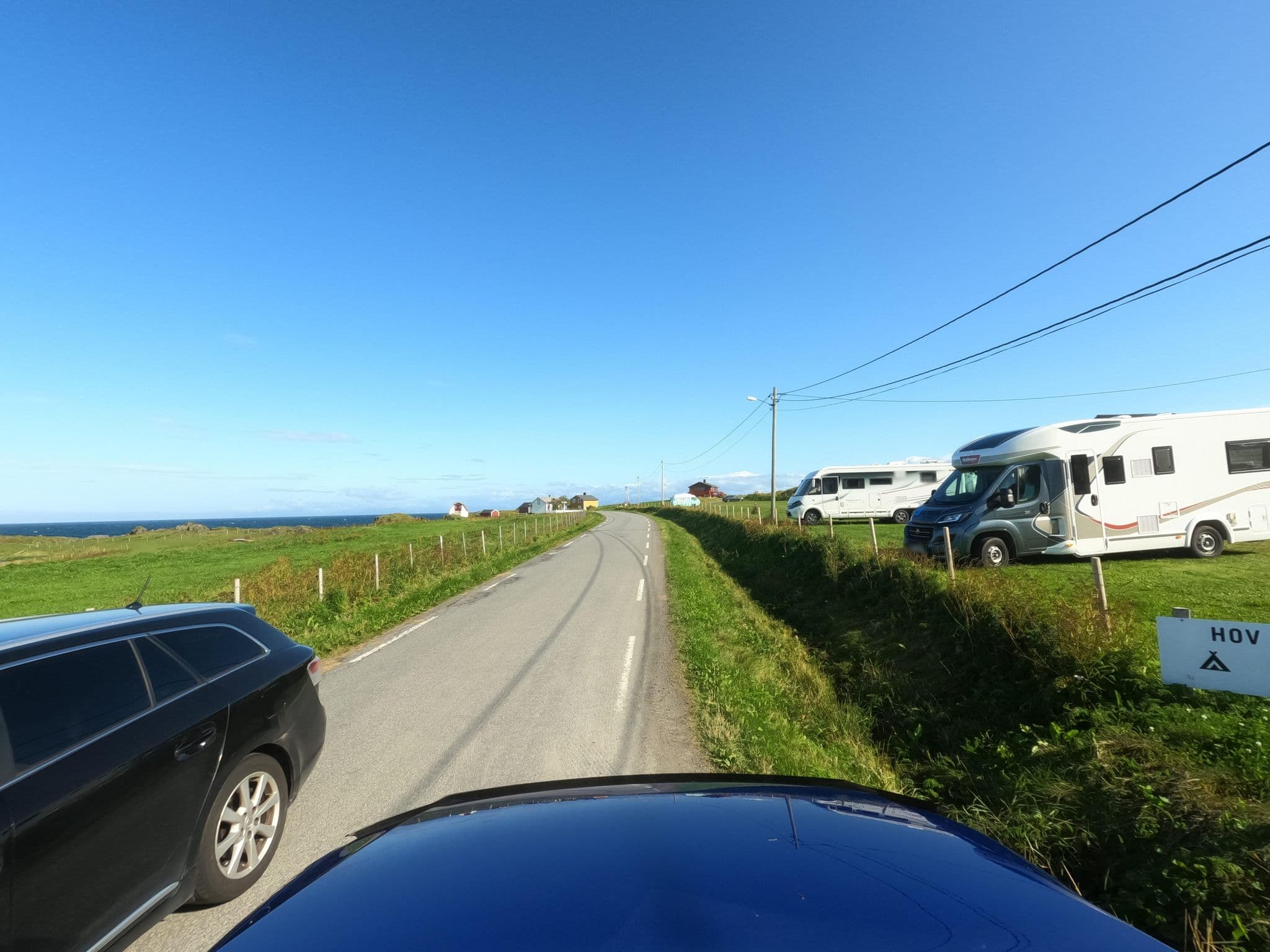 Street view near Hov Feriegård Og Camping, Evjen — © catoandersen (CC BY-SA · Mapillary)