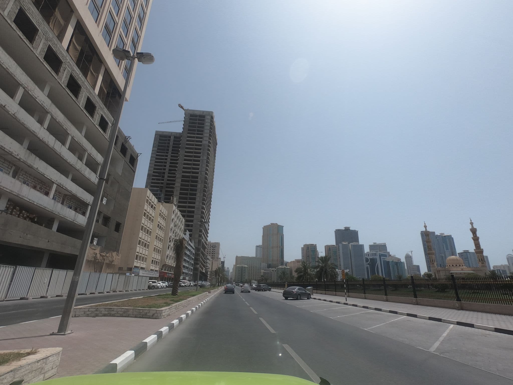 Street view near DoubleTree by Hilton Sharjah Waterfront Hotel & Residences, Al Majaz — © countzero5 (CC BY-SA · Mapillary)
