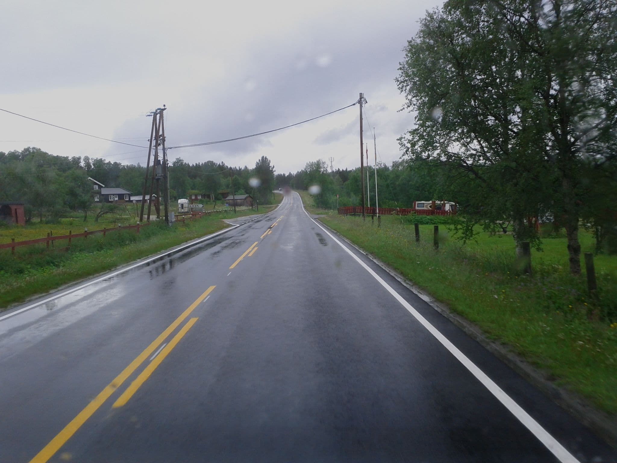 Street view near Røros camping (previously Håneset camping), Røros — © zagor (CC BY-SA · Mapillary)