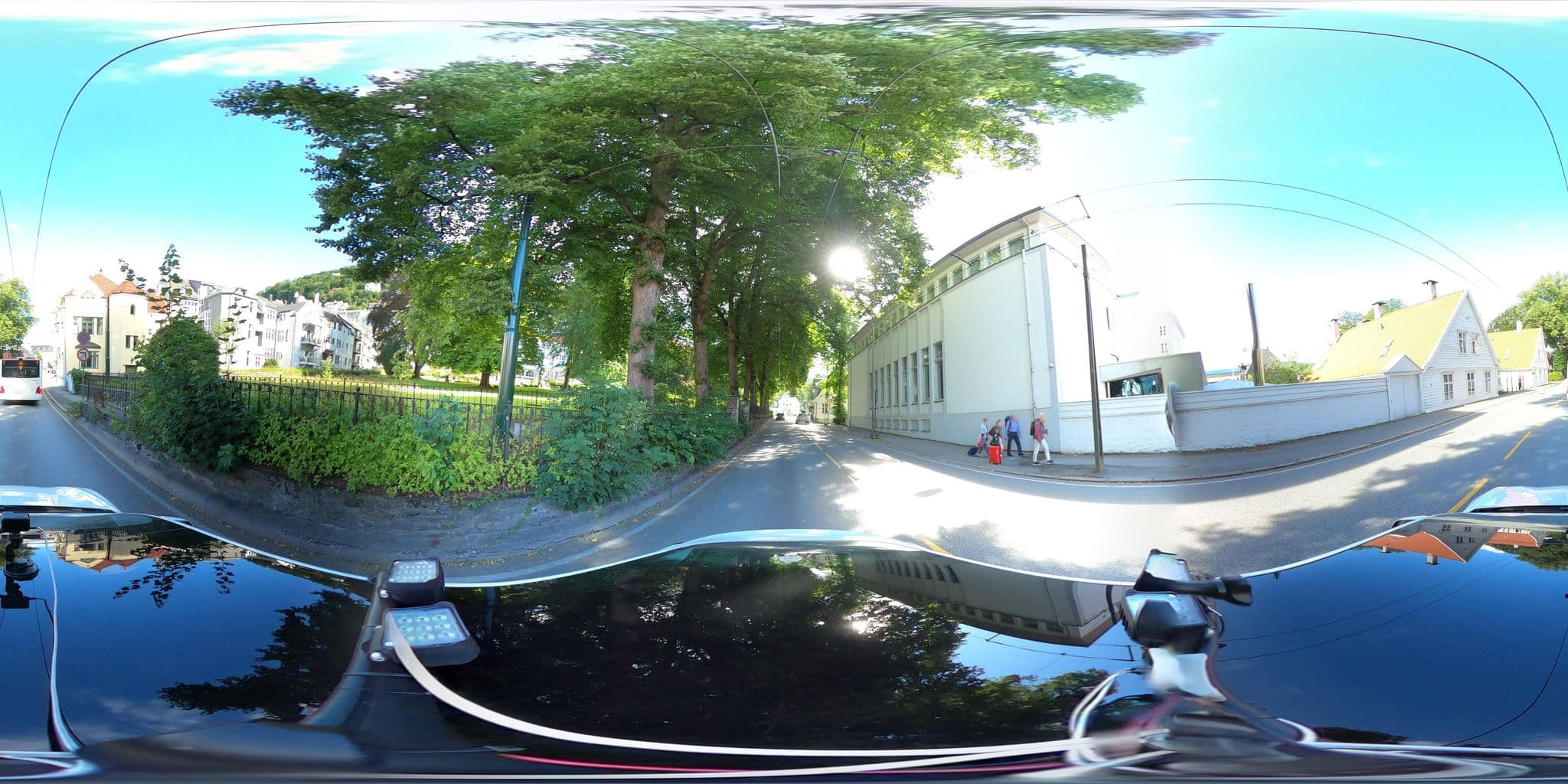 Street view near Grand Hotel Terminus, Bergen — © catoandersen (CC BY-SA · Mapillary)