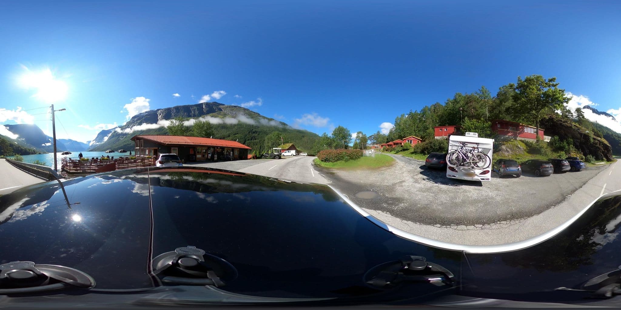 Street view near Loenvatn Feriesenter, Stryn — © tumblecow (CC BY-SA · Mapillary)