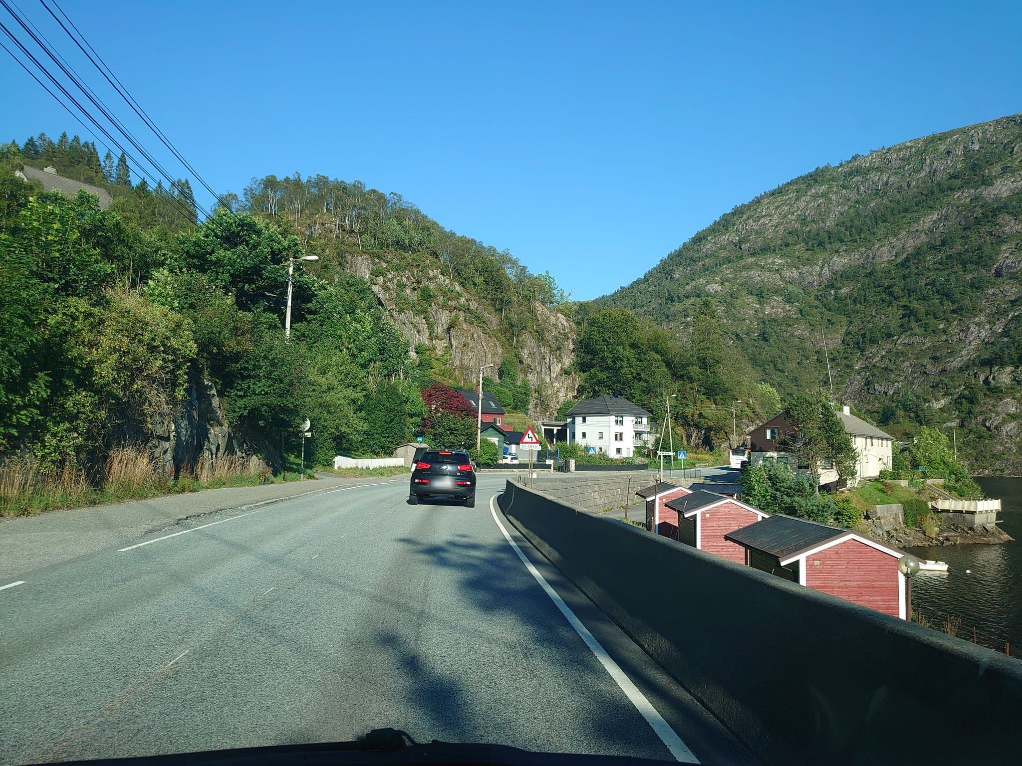 Street view near Grimen Motell & Camping A/S, Nesttun — © mem76 (CC BY-SA · Mapillary)