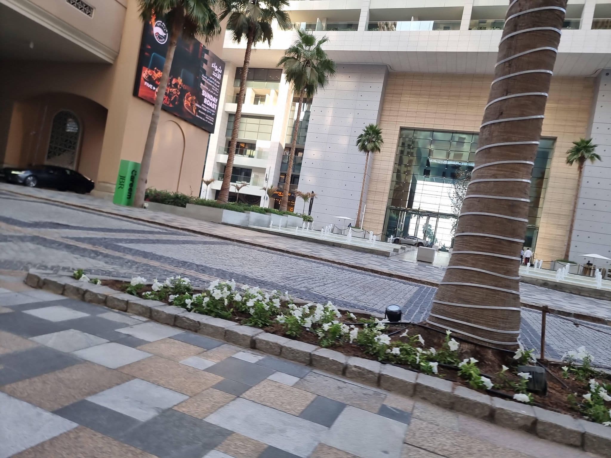 Street view near Five Luxe, Dubai Marina — © mapfool (CC BY-SA · Mapillary)