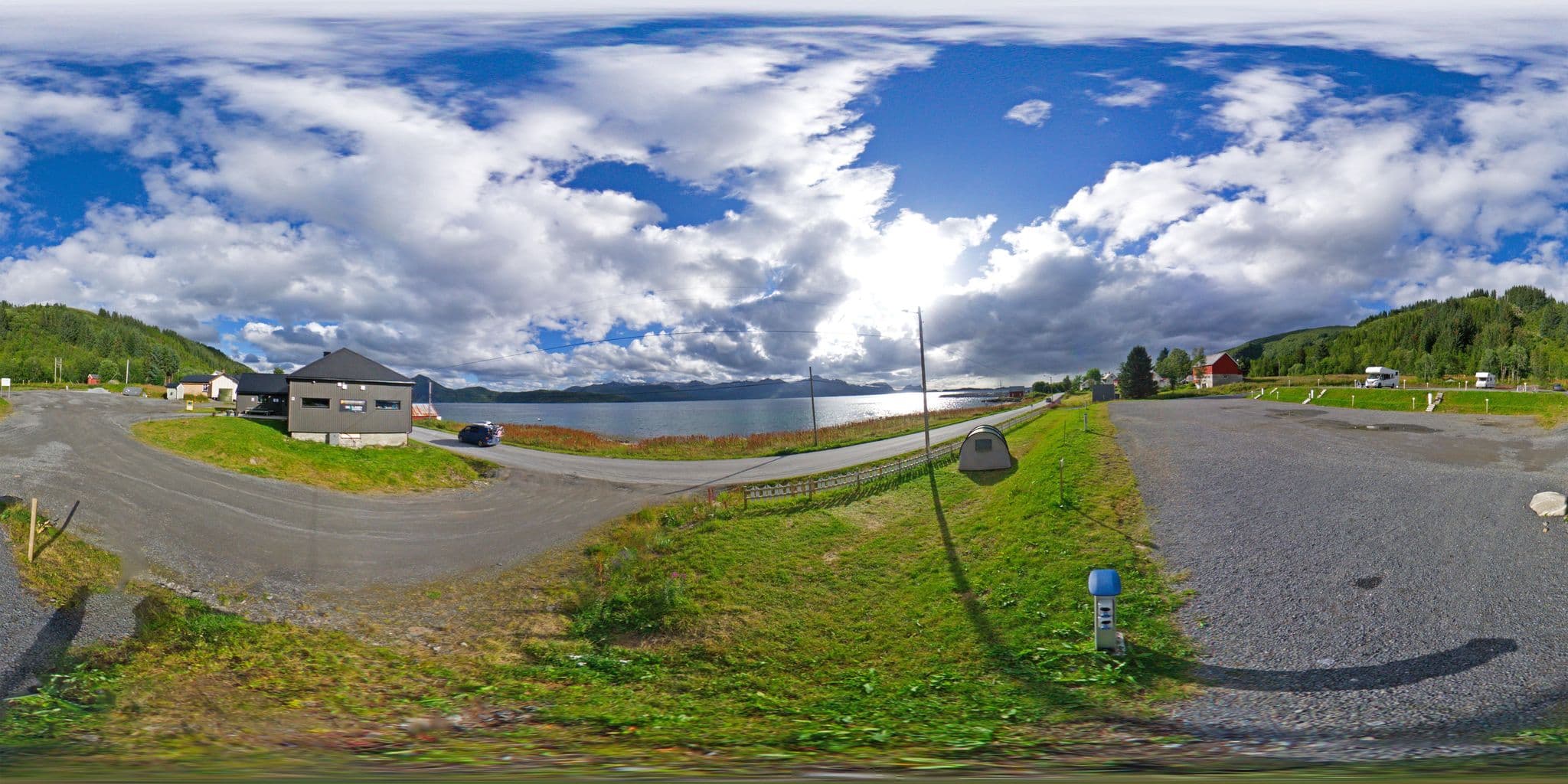 Street view near Skaland Camping, Finnsnes — © AllWays360 (CC BY-SA · Mapillary)