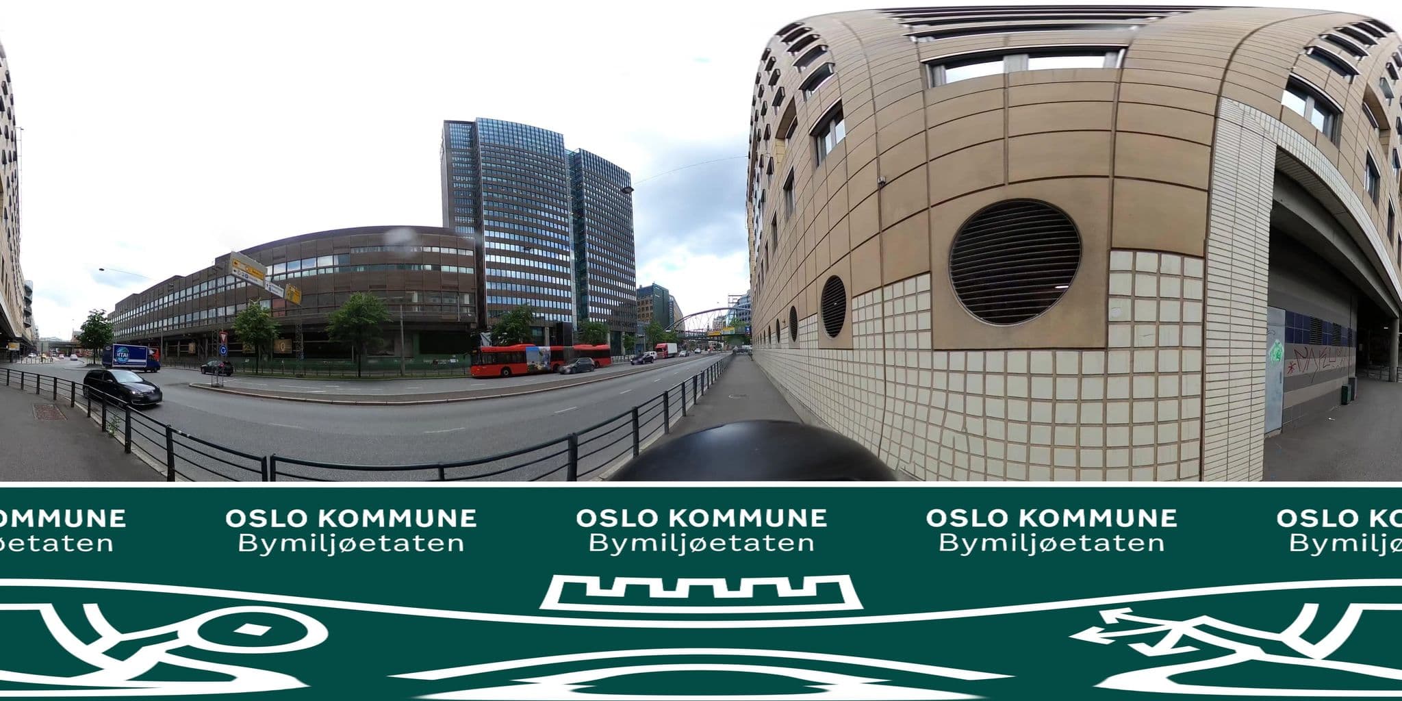 Street view near Radisson Blu Plaza Hotel, Oslo, Oslo — © BYM_OlaJuulHolm (CC BY-SA · Mapillary)