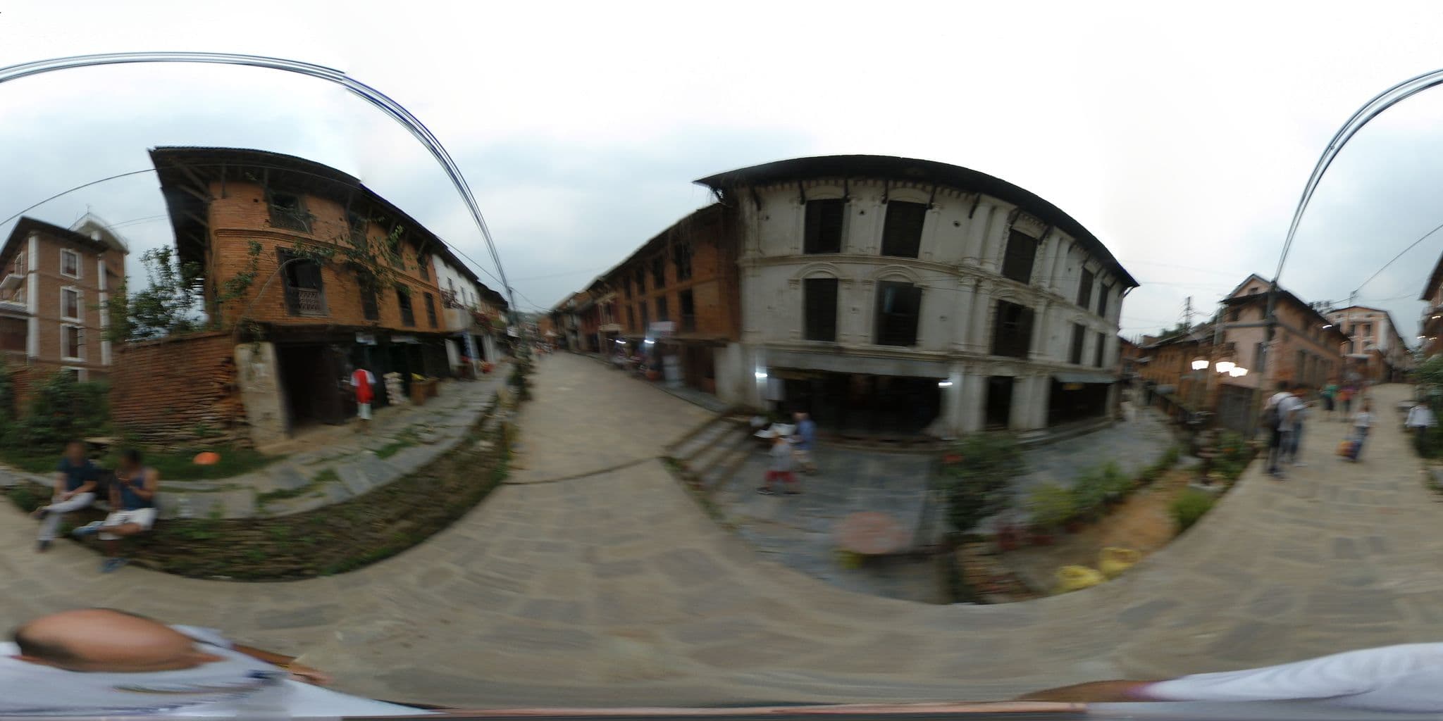 Street view near Khadgami Guest House, Bharatpur