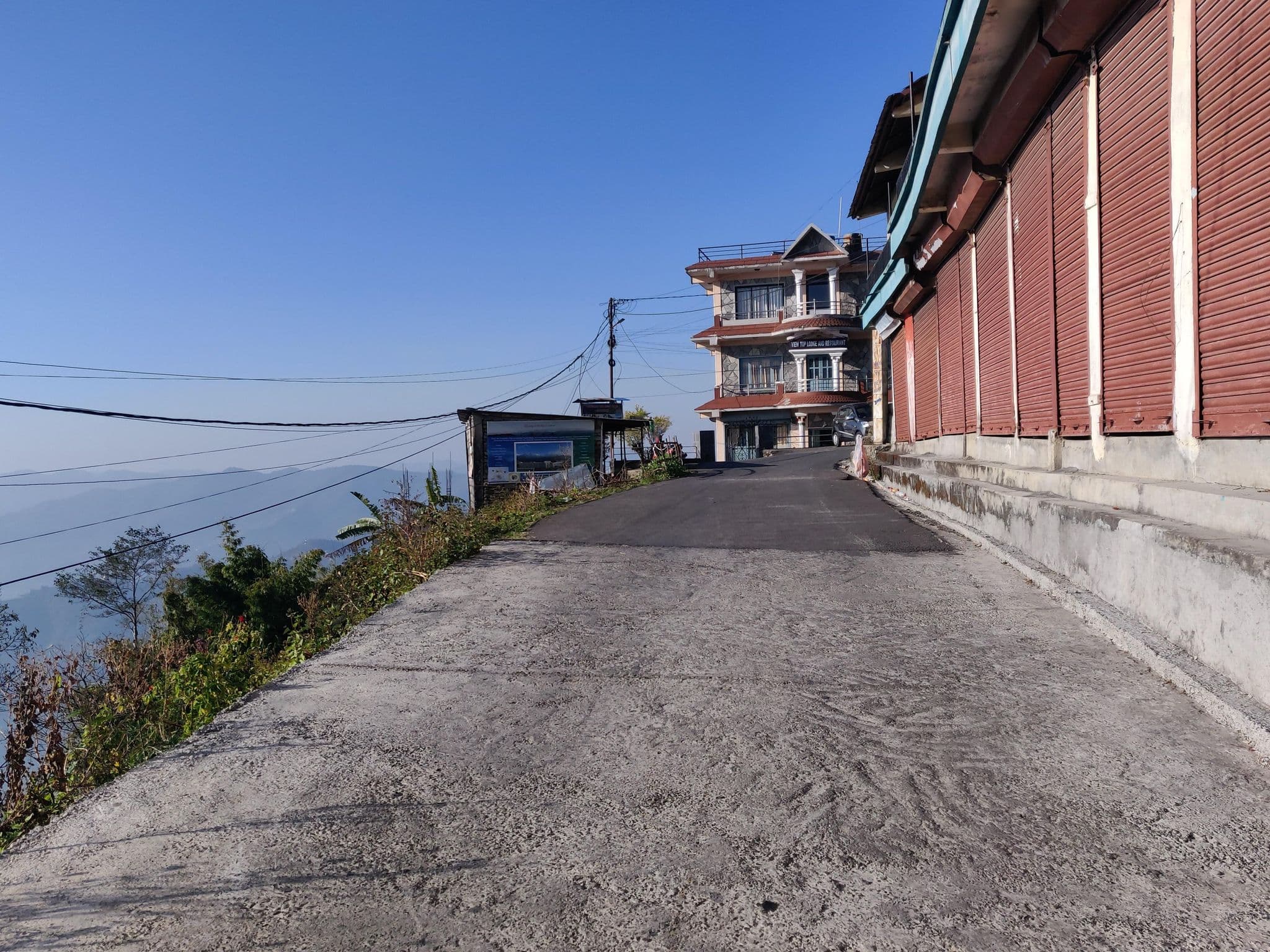 Street view near Lake View Lodge, Pokhara