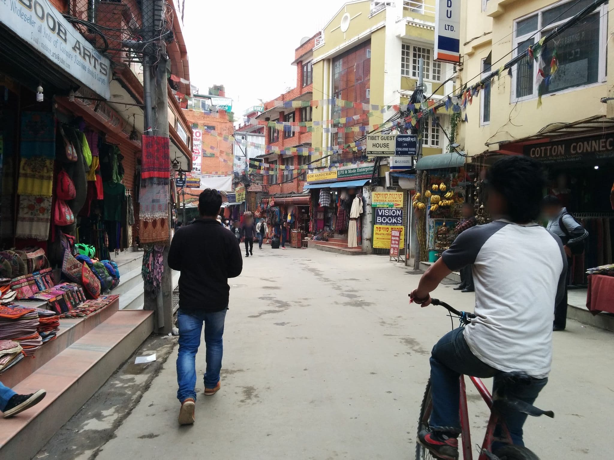 Street view near Iceland, Kathmandu