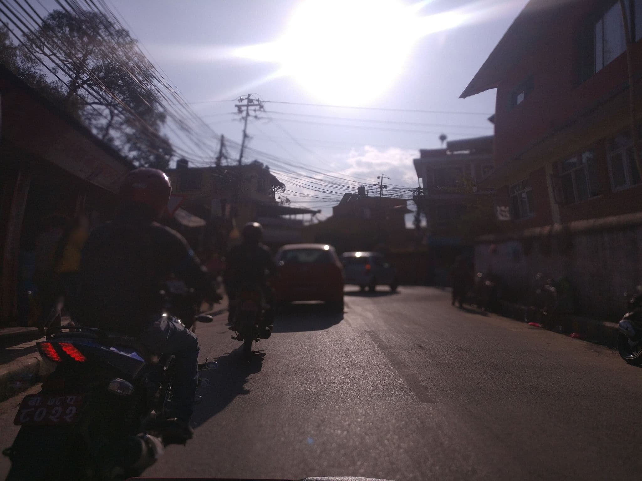 Street view near Lalit Bhojanalaya, Pātan