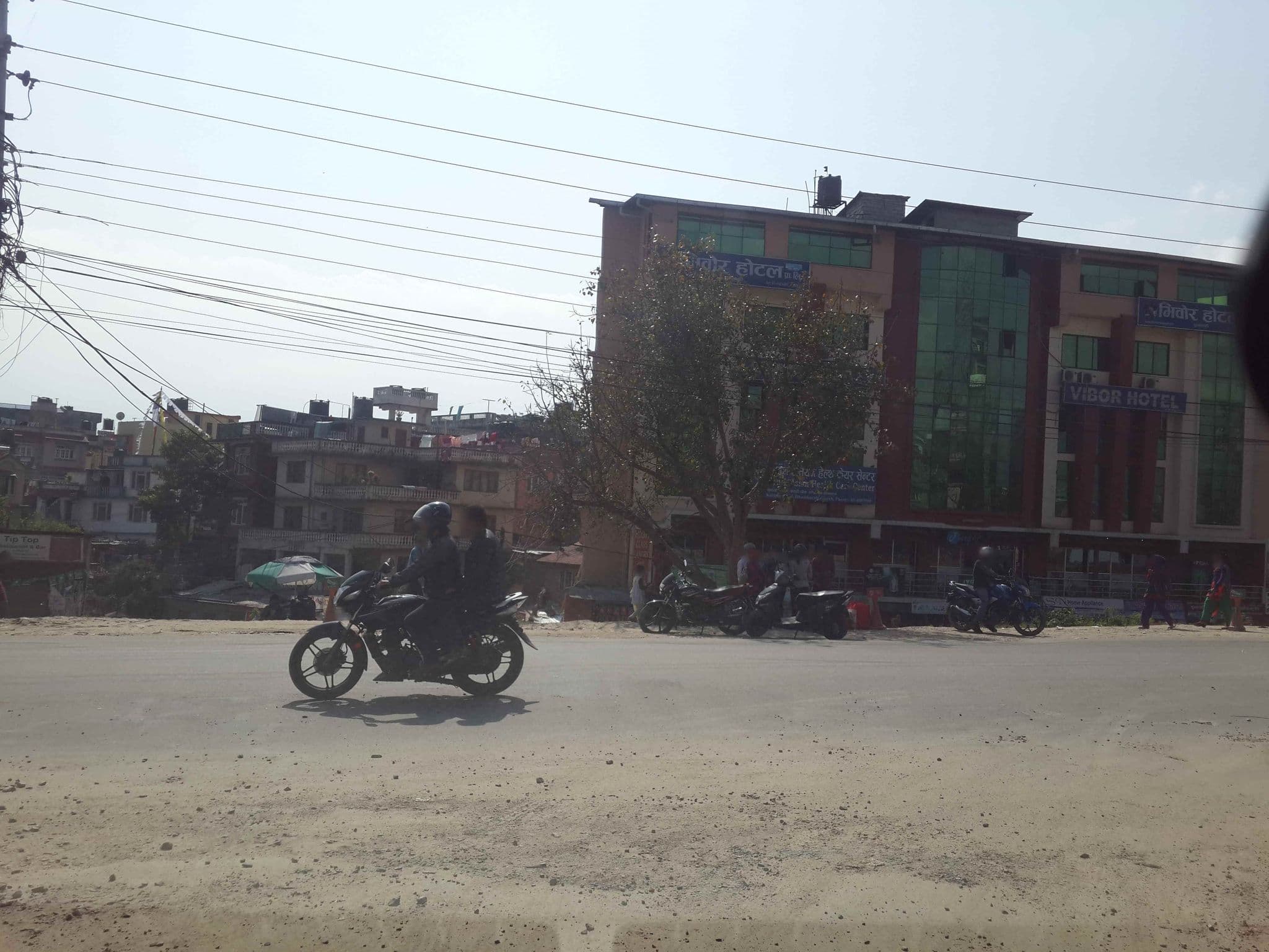 Street view near Vibor Hotel, Kathmandu