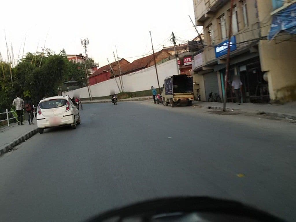 Street view near Subha laxmi hostel pvt ltd, Kathmandu