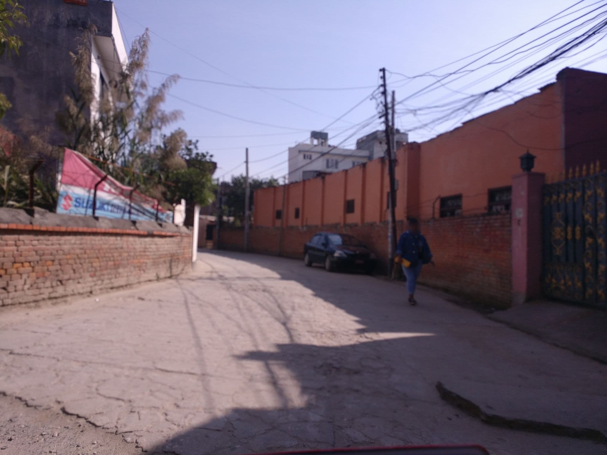 Street view near Caribbean College Boys Hostel, Pātan — © mercy (CC BY-SA · Mapillary)