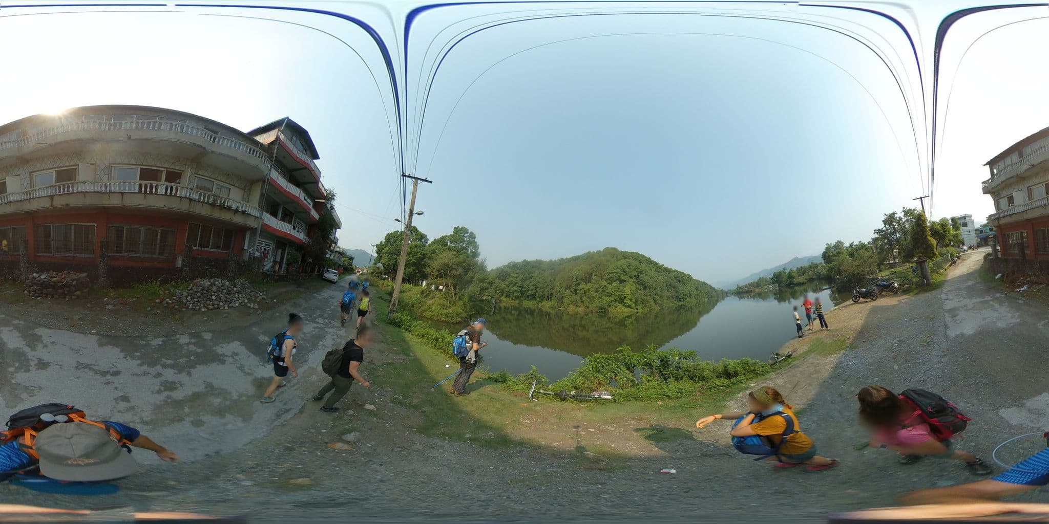 Street view near Jharana Hotel, Pokhara — © javiersanp (CC BY-SA · Mapillary)