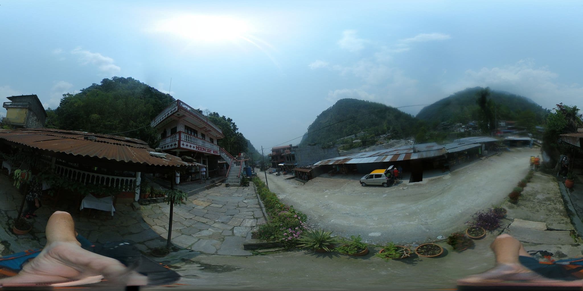 Street view near Hotel Mountain Lodge and Restaurant, Kusma — © javiersanp (CC BY-SA · Mapillary)