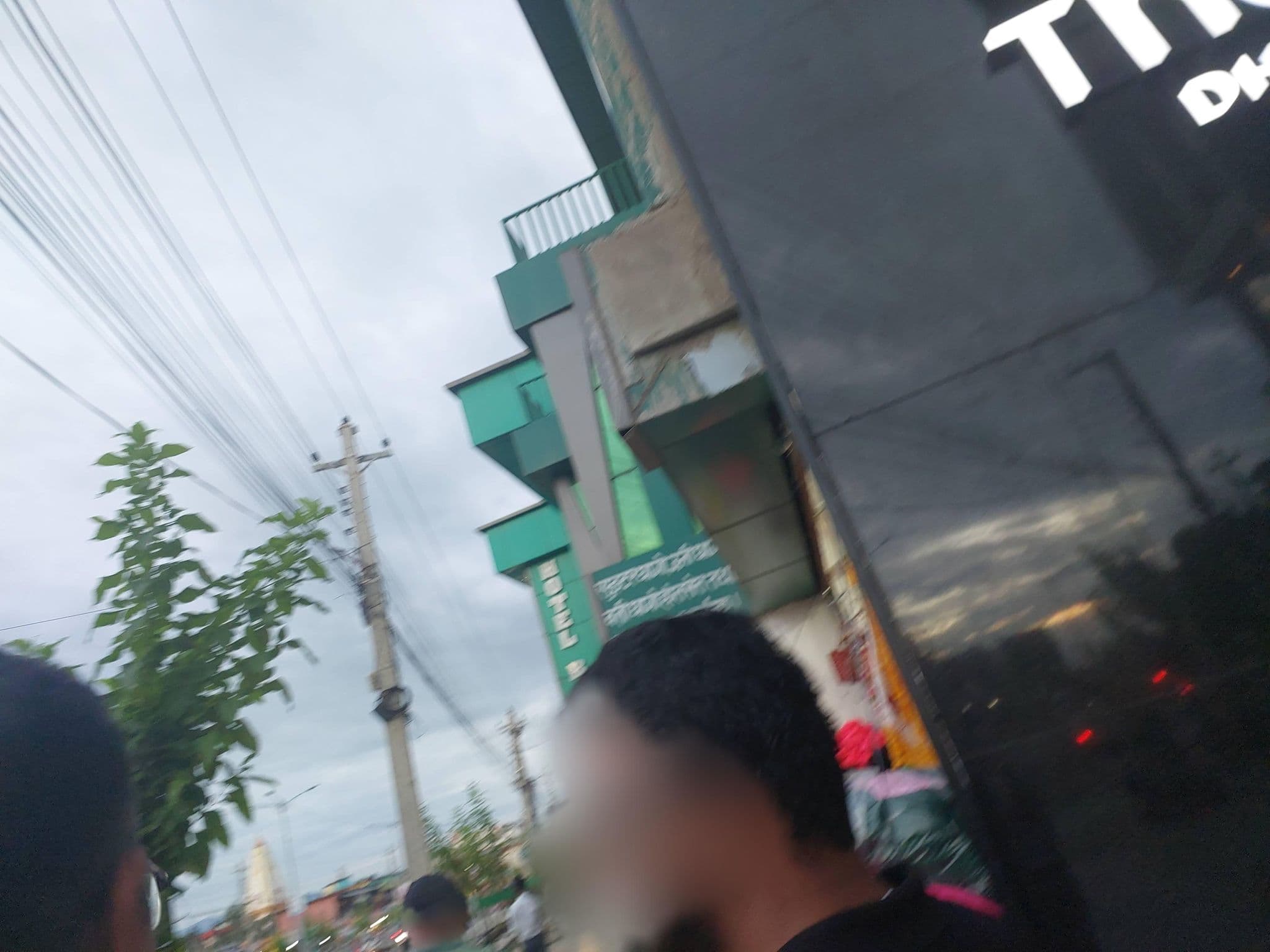 Street view near Hotel Vidya, Dhangaḍhi̇̄ — © shashish (CC BY-SA · Mapillary)