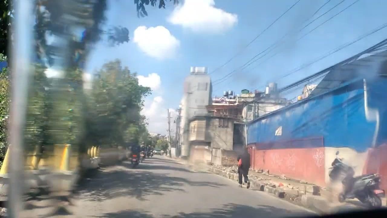 Street view near Puskar Hotel, Kathmandu