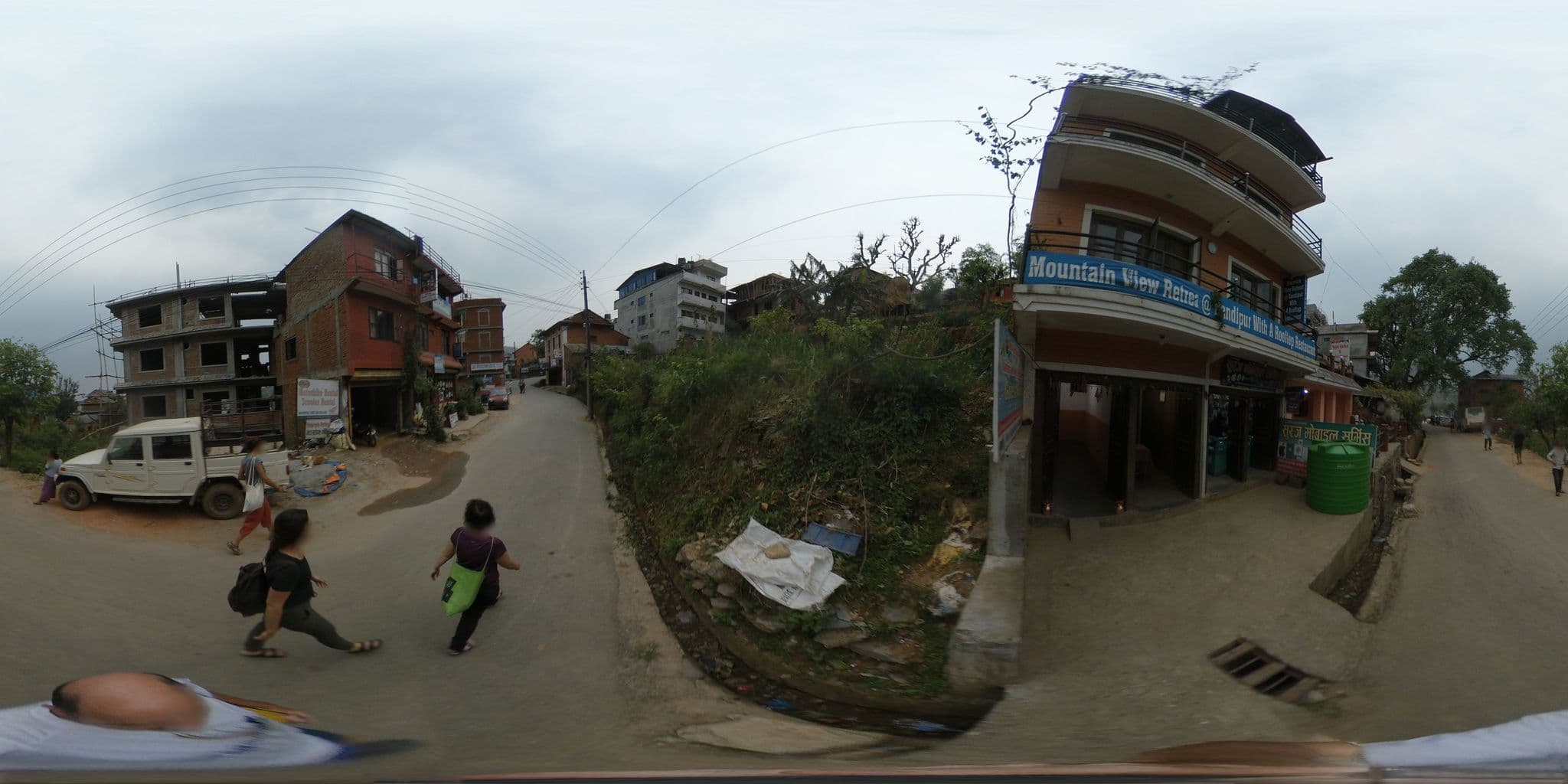 Street view near Milan Guest House, Bharatpur