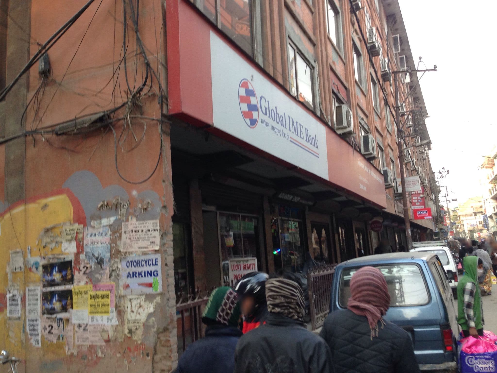 Street view near Hotel Harati, Kathmandu