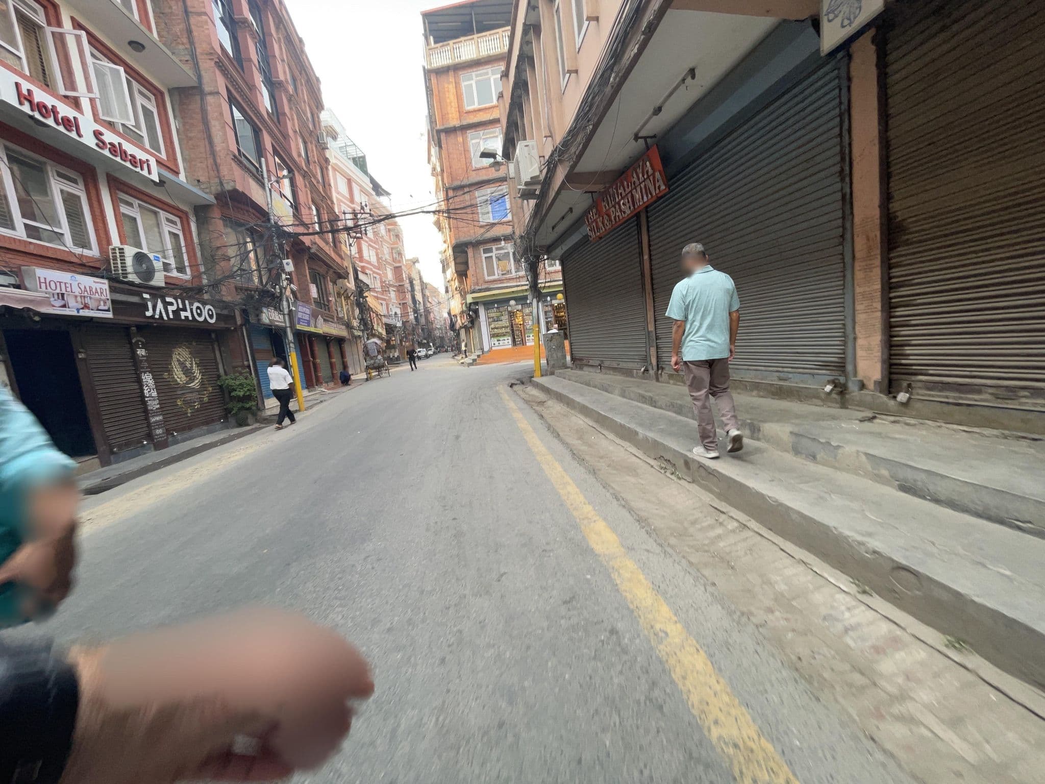 Street view near KTM Holiday, Kathmandu