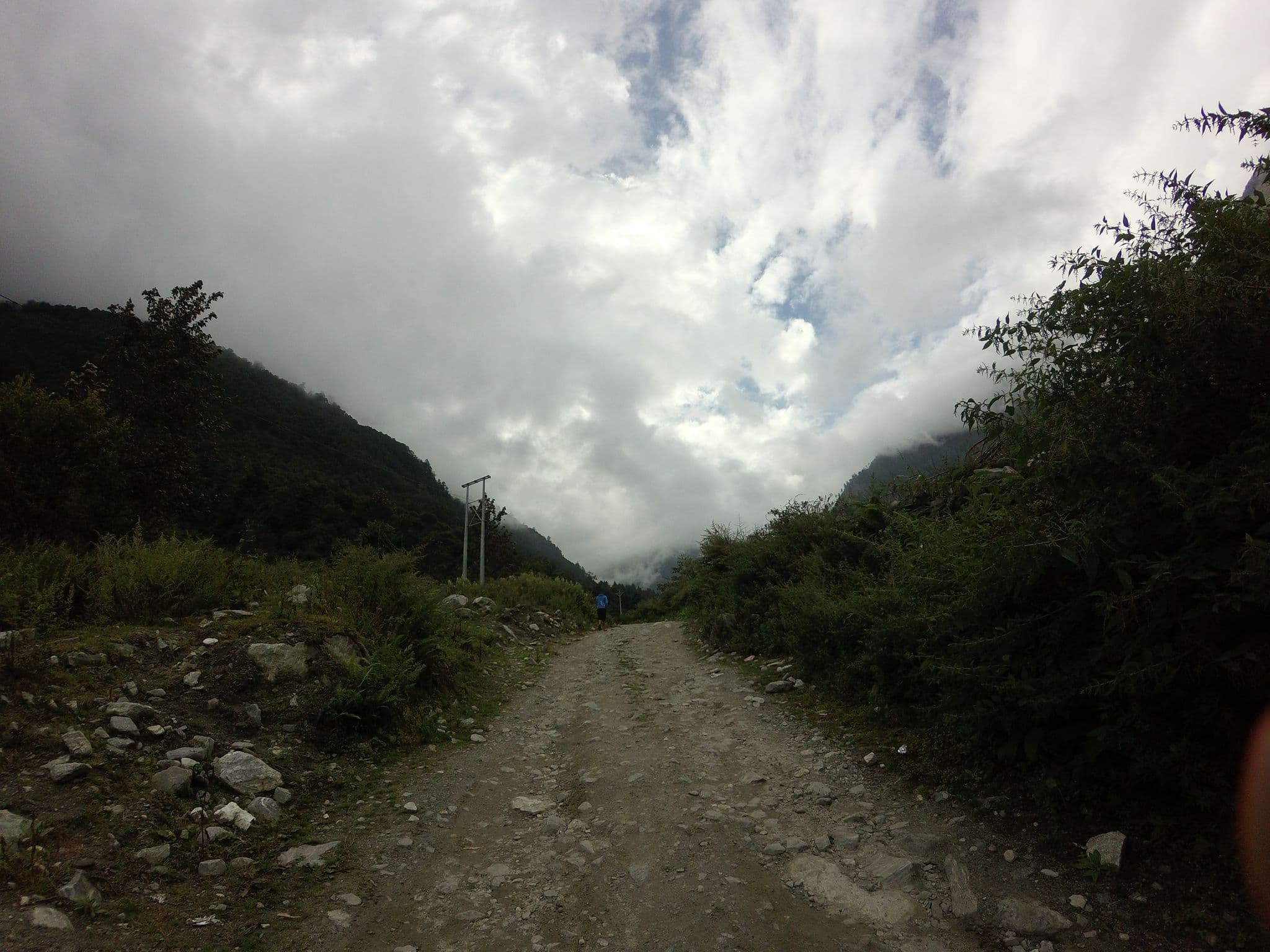 Street view near Eco Holiday home, Besisahar