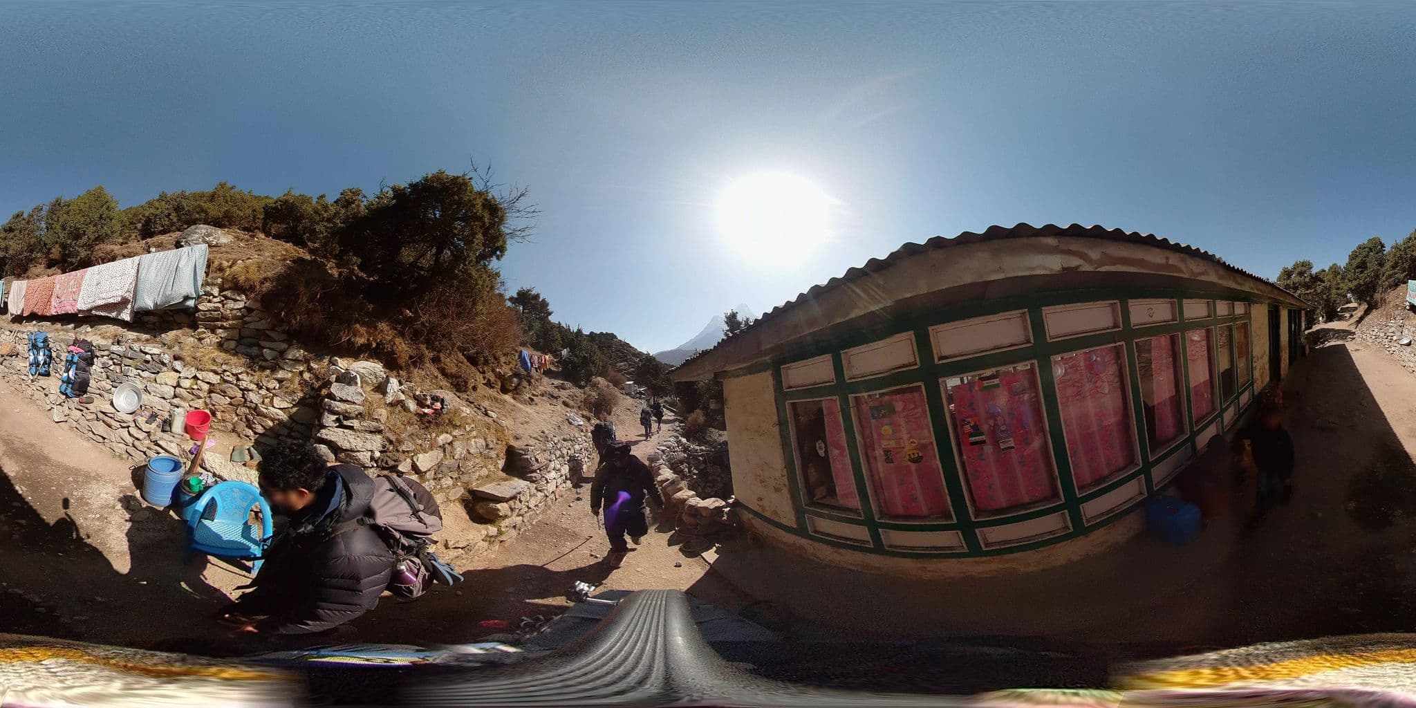 Street view near Everest, Namche Bazaar