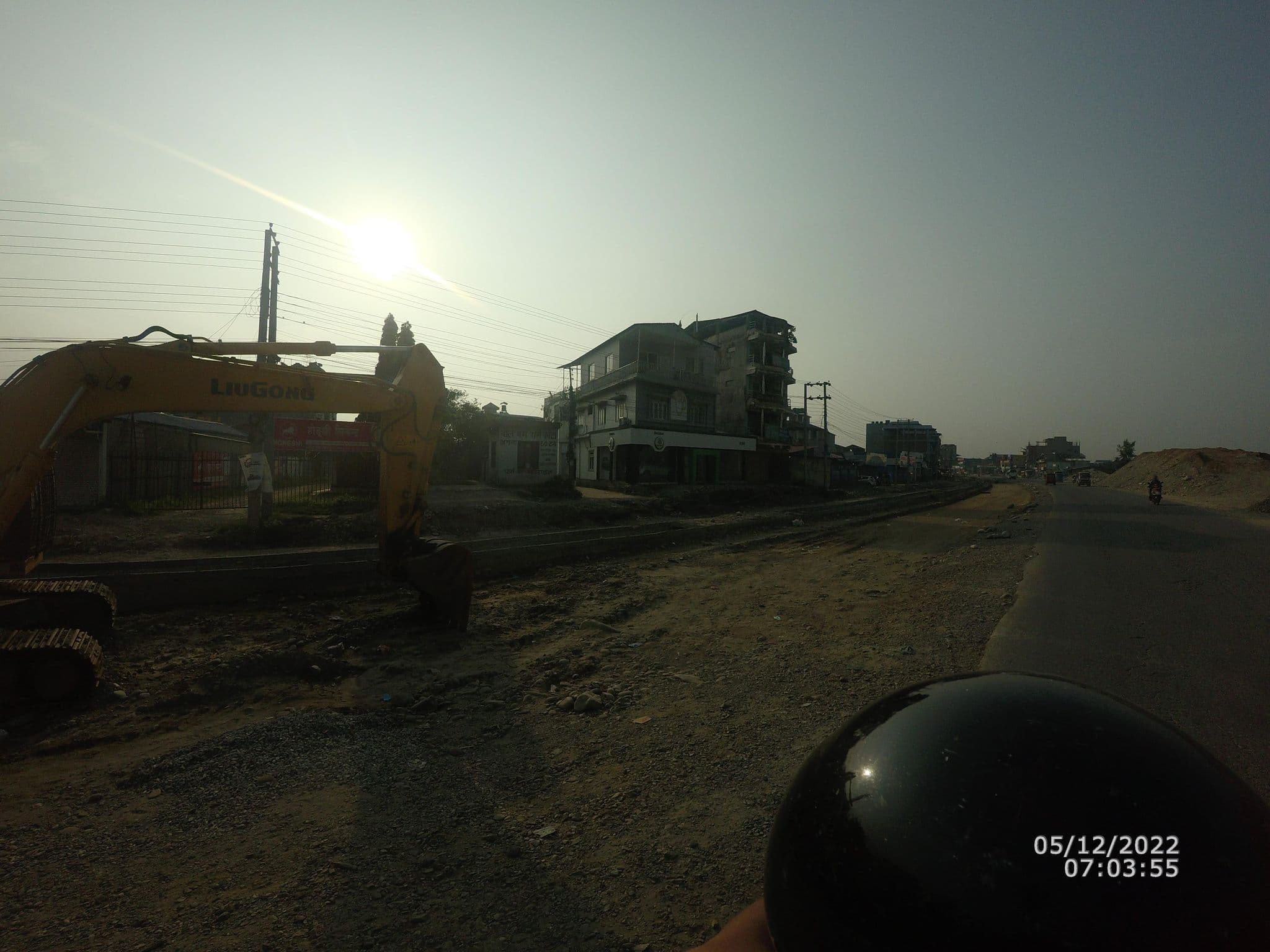 Street view near chaar tale hotel, Bharatpur
