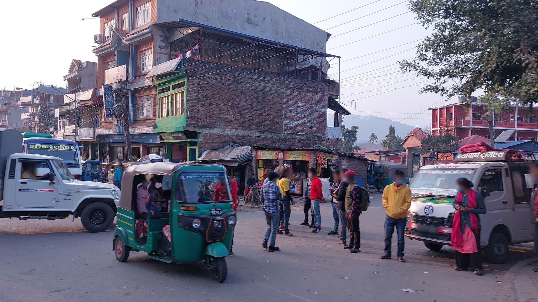 Street view near Hotel Royal Satanchuli, Bharatpur