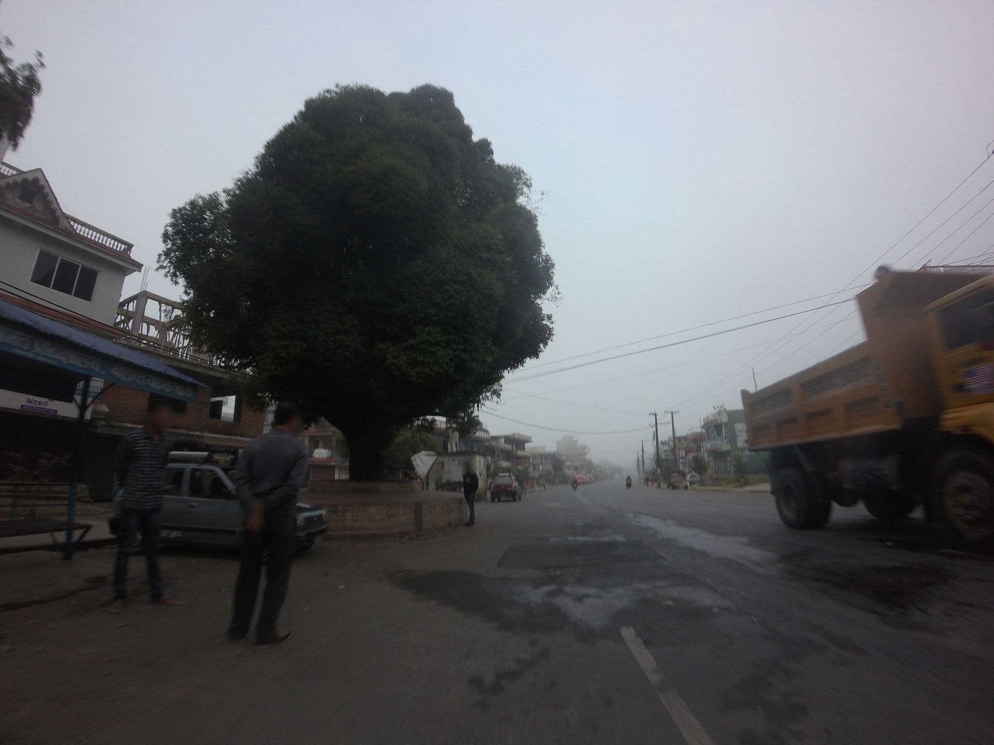Street view near Mount Everest, Pokhara