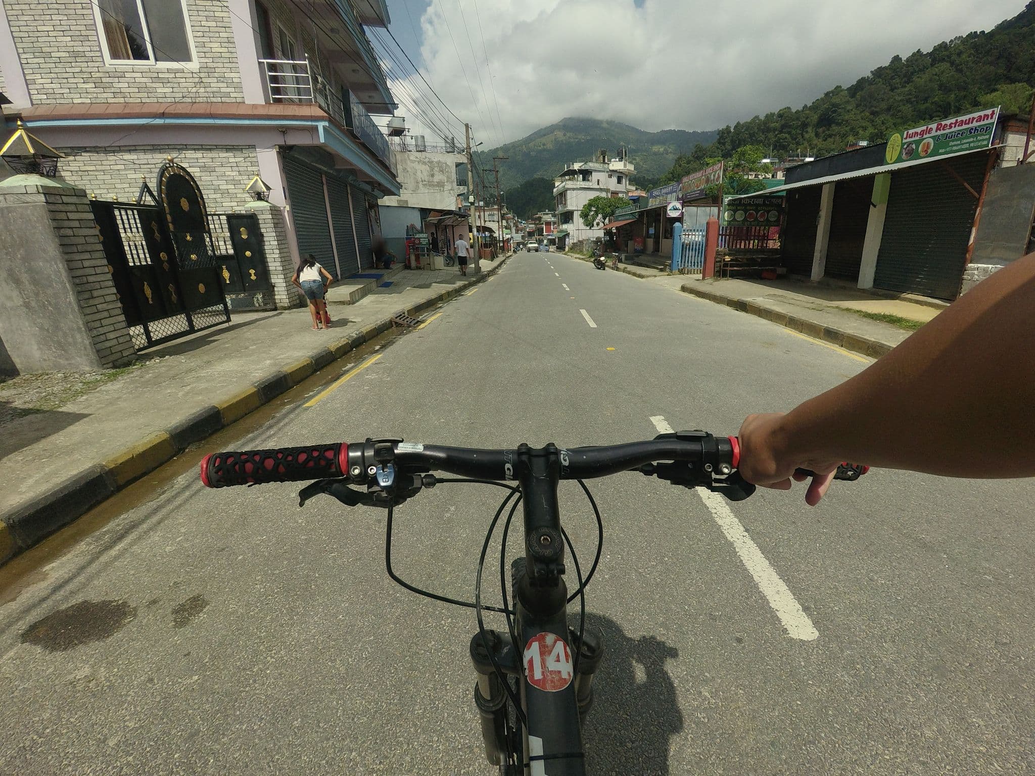 Street view near Old Durbar, Pokhara