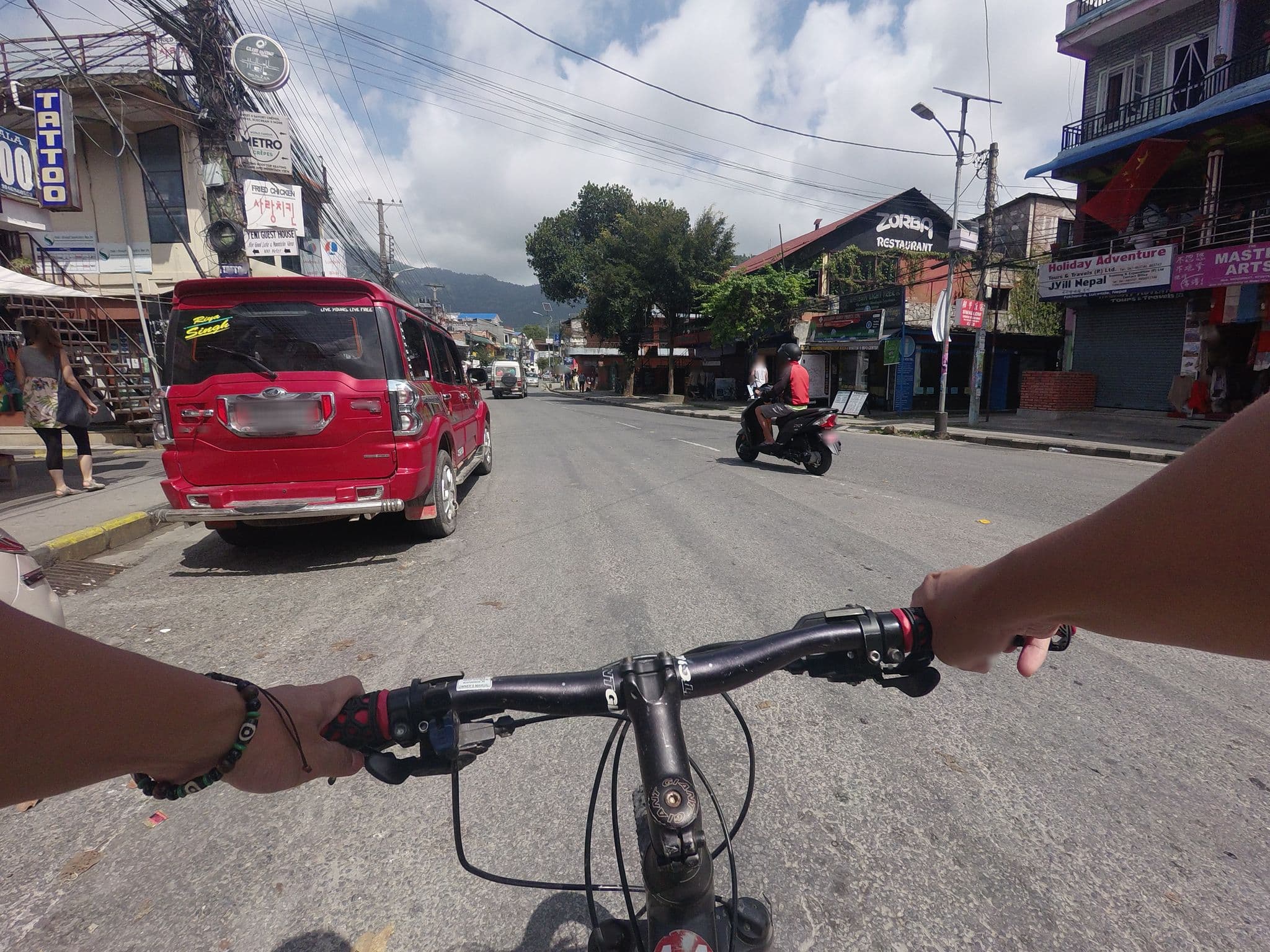 Street view near Monai, Pokhara