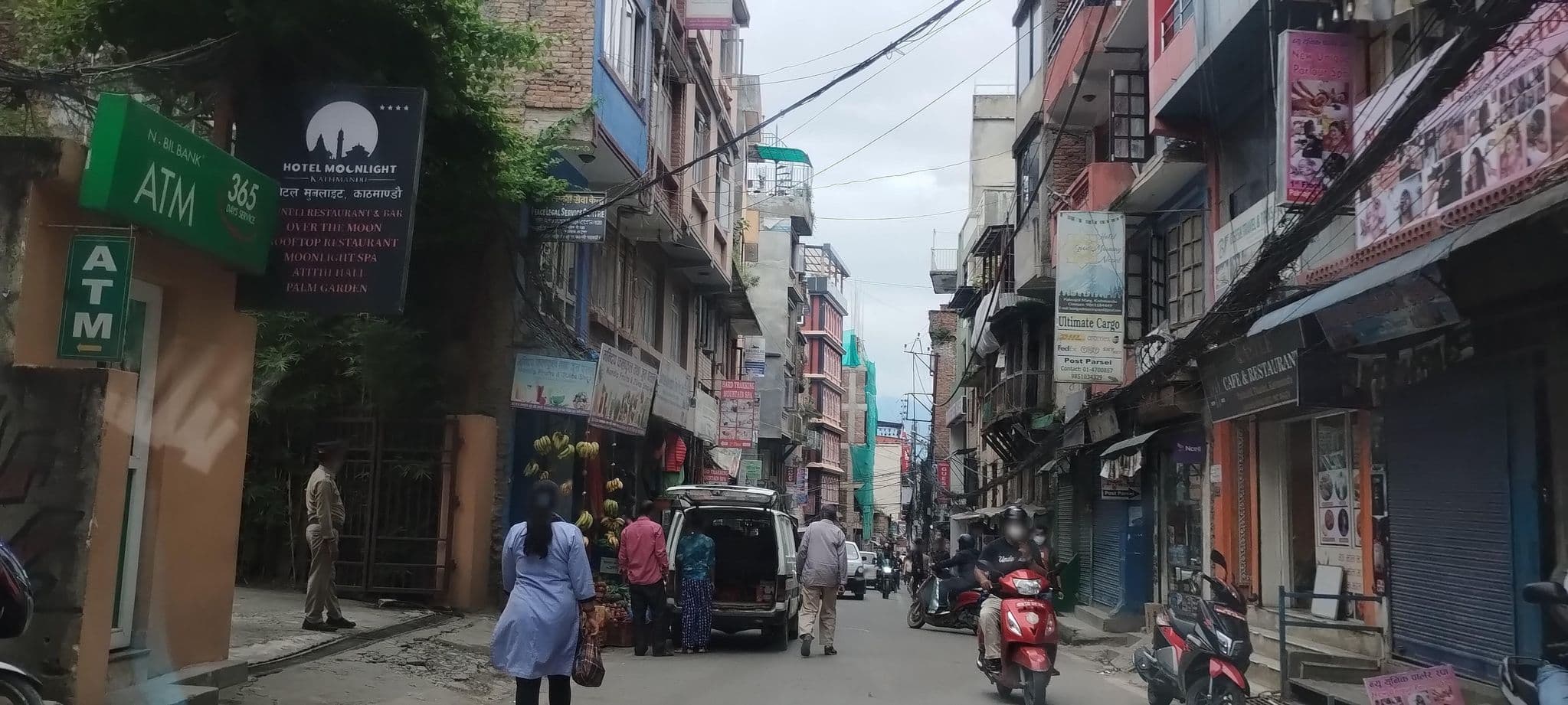 Street view near Tibet Peace Inn, Kathmandu