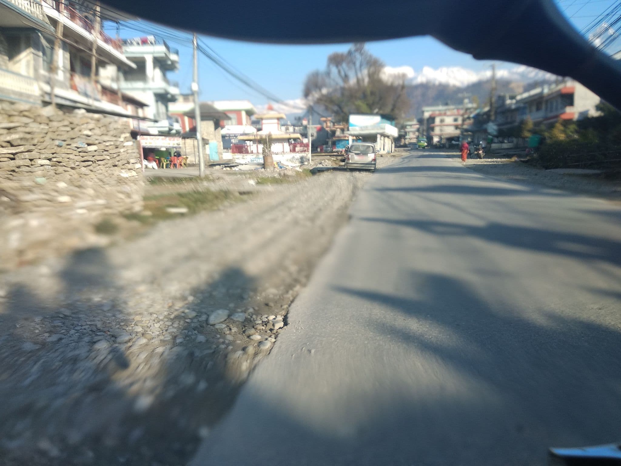 Street view near Sijan Hotel, Pokhara