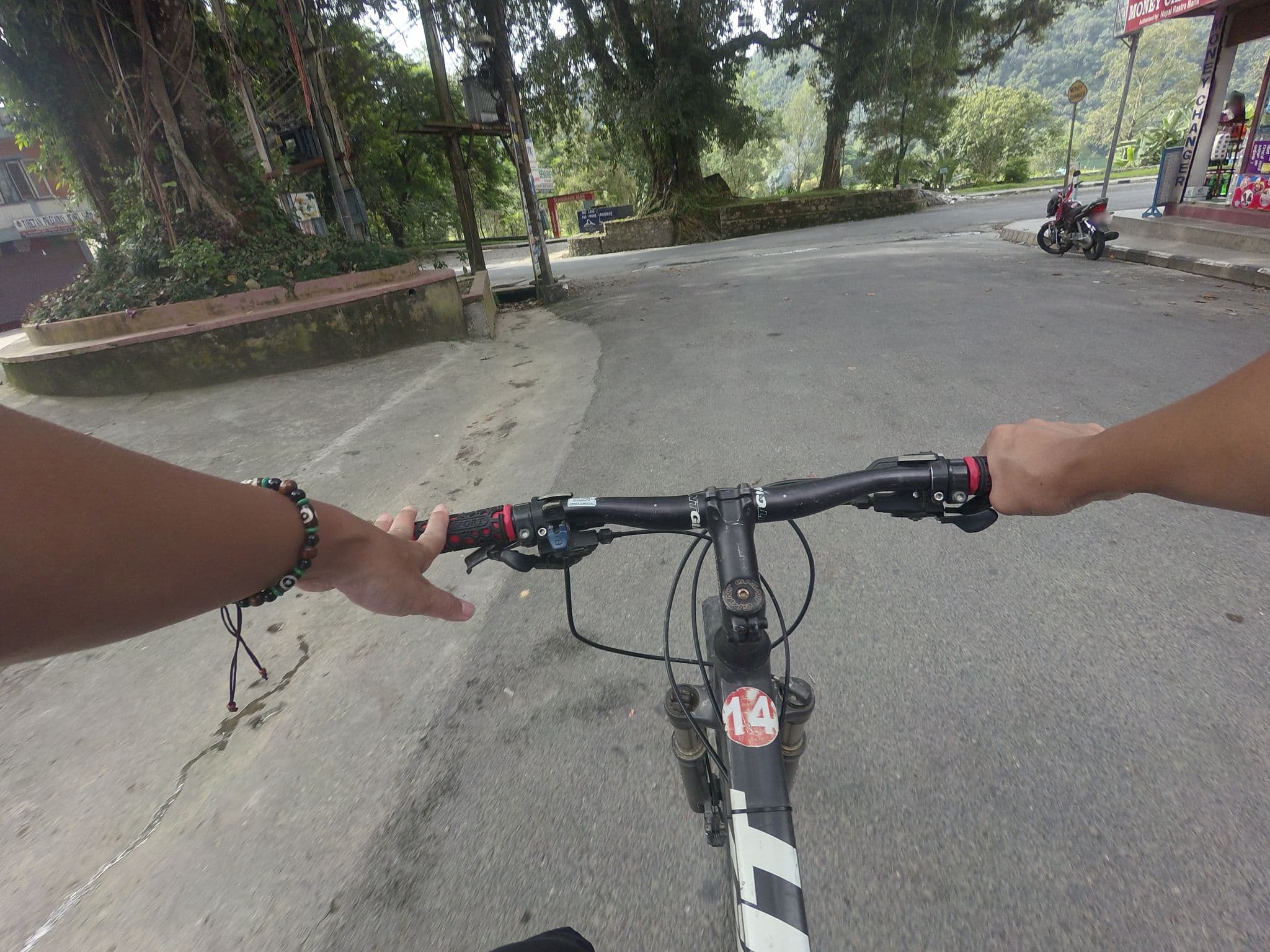 Street view near Mount Grace Spa, Pokhara — © GOwin (CC BY-SA · Mapillary)