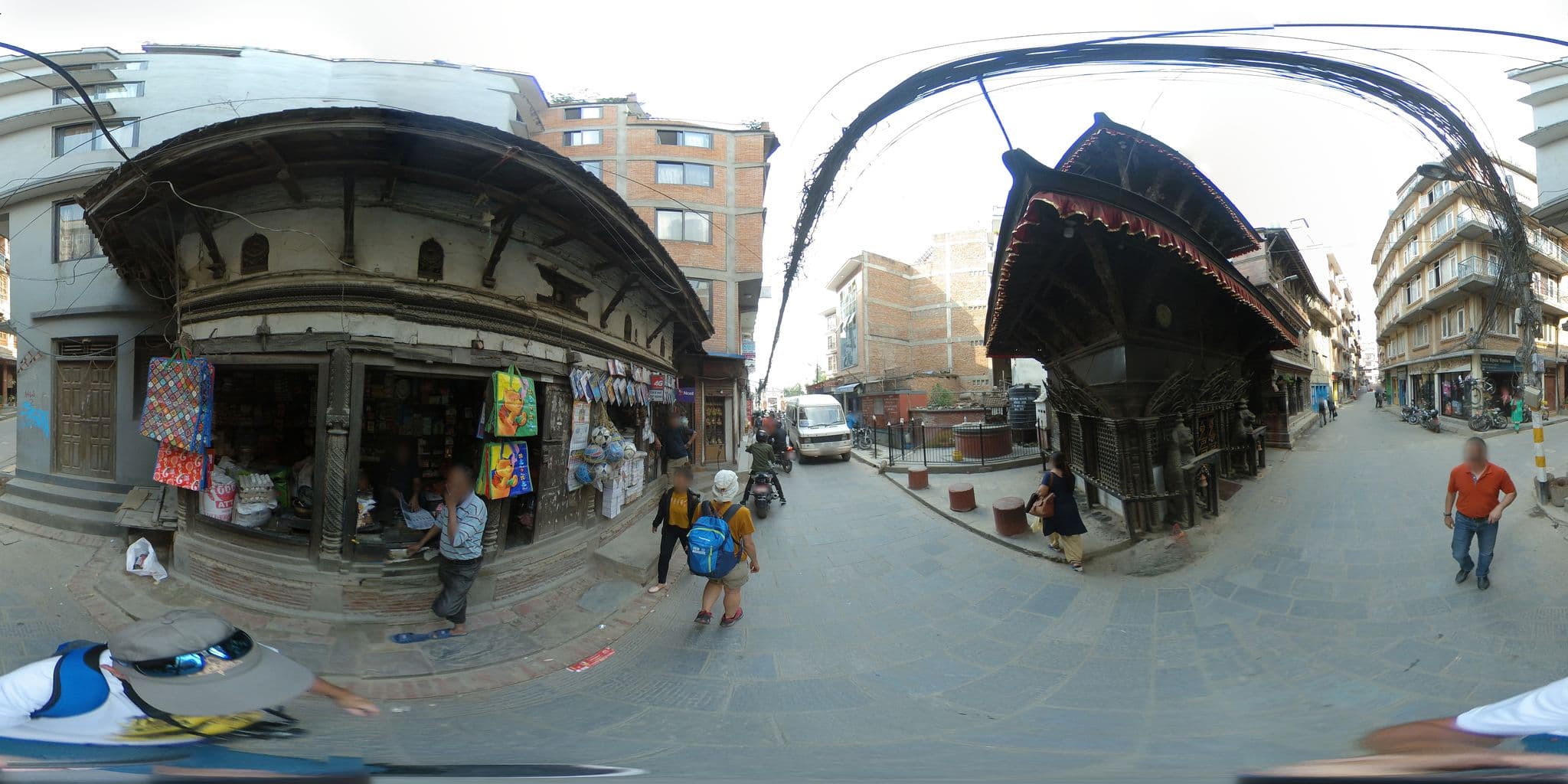 Street view near Patan Heaven Home, Pātan