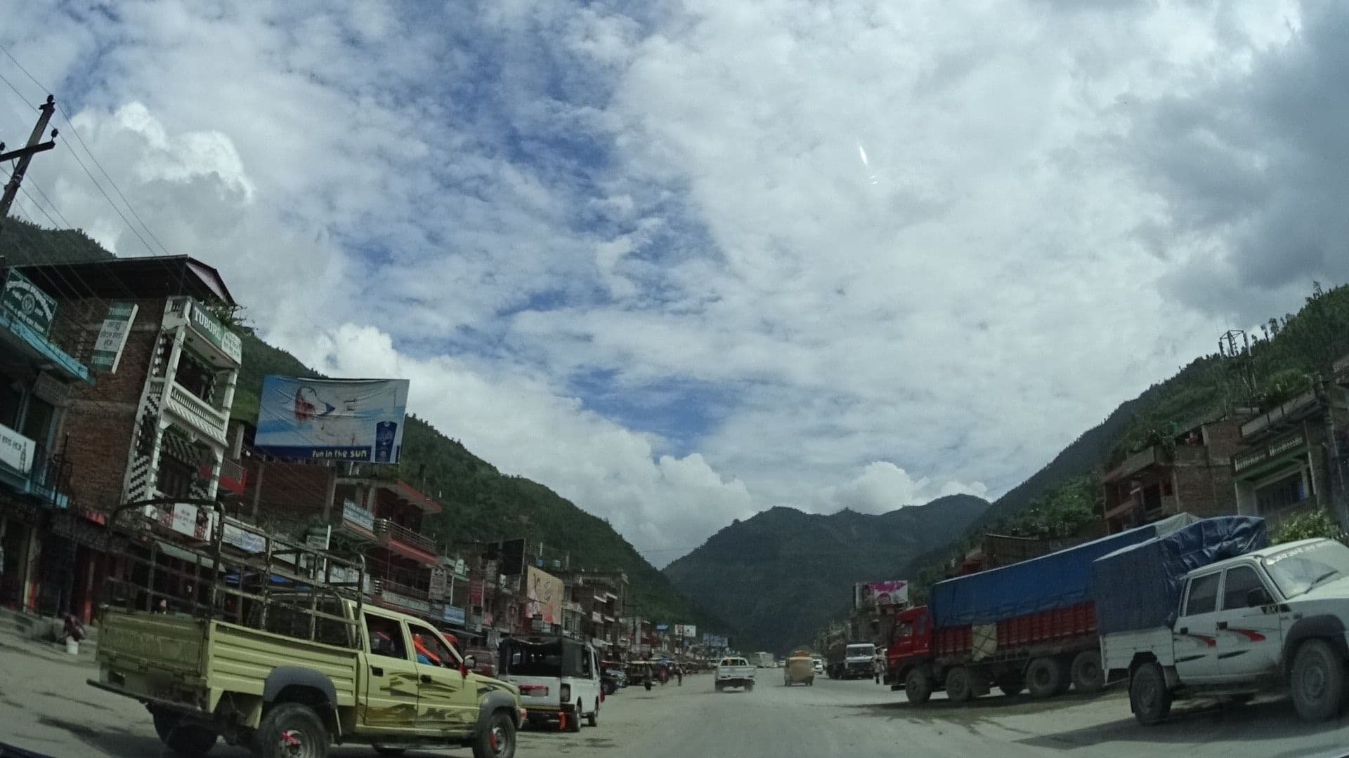 Street view near Anish Khaja Ghar and Guest House, Bharatpur