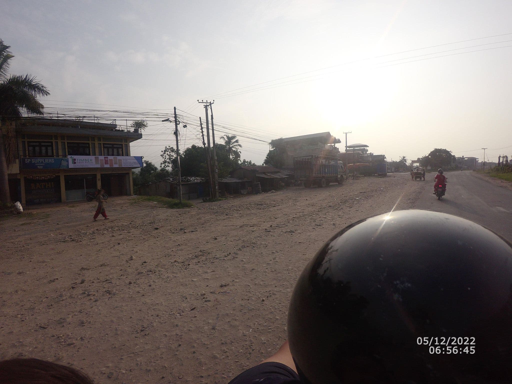 Street view near Rana Hotel, Bharatpur