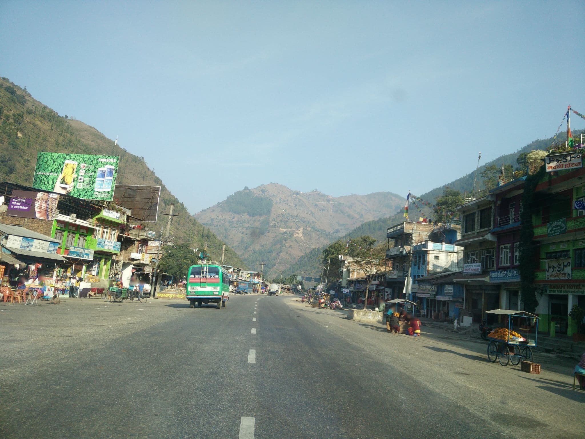 Street view near Thakali Kalpan Hotel, Bharatpur — © biplovbhandari (CC BY-SA · Mapillary)