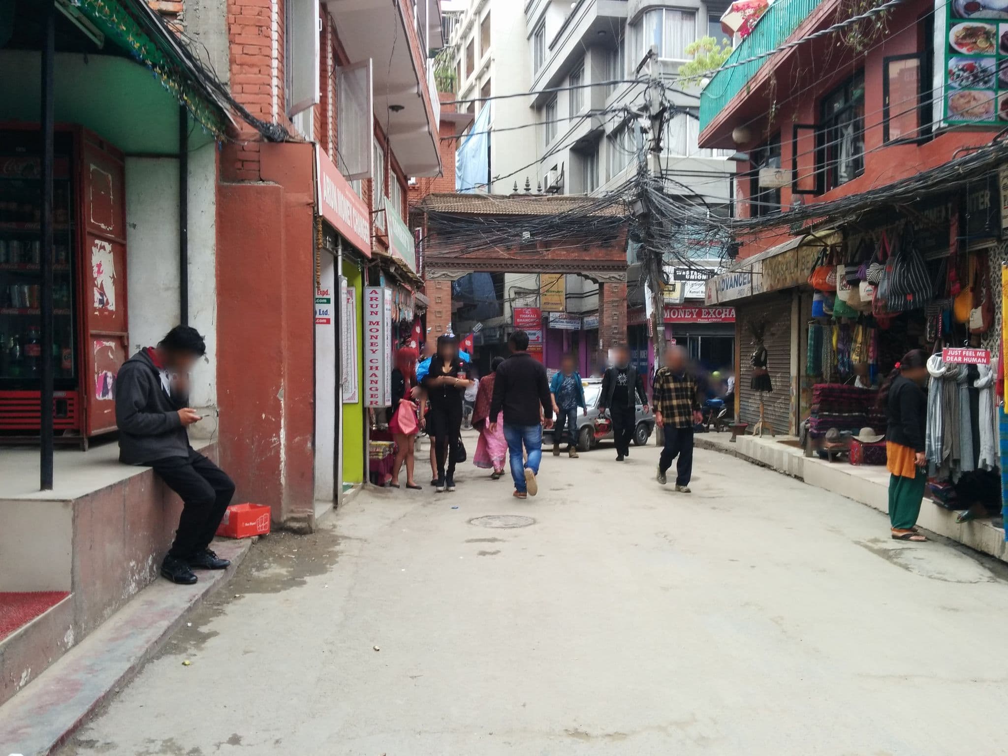 Street view near Eco 2000, Kathmandu