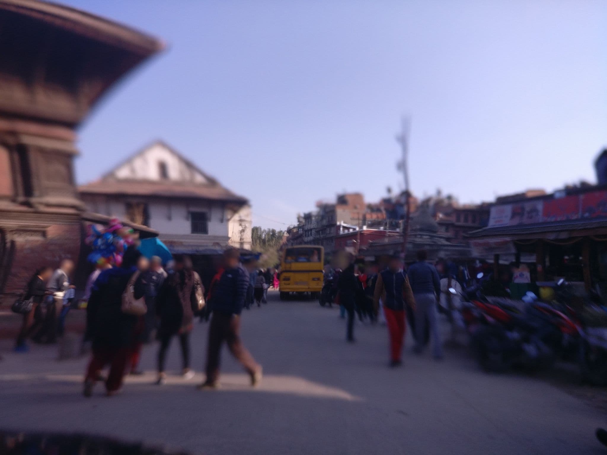Street view near Lalit Heritage Home, Pātan