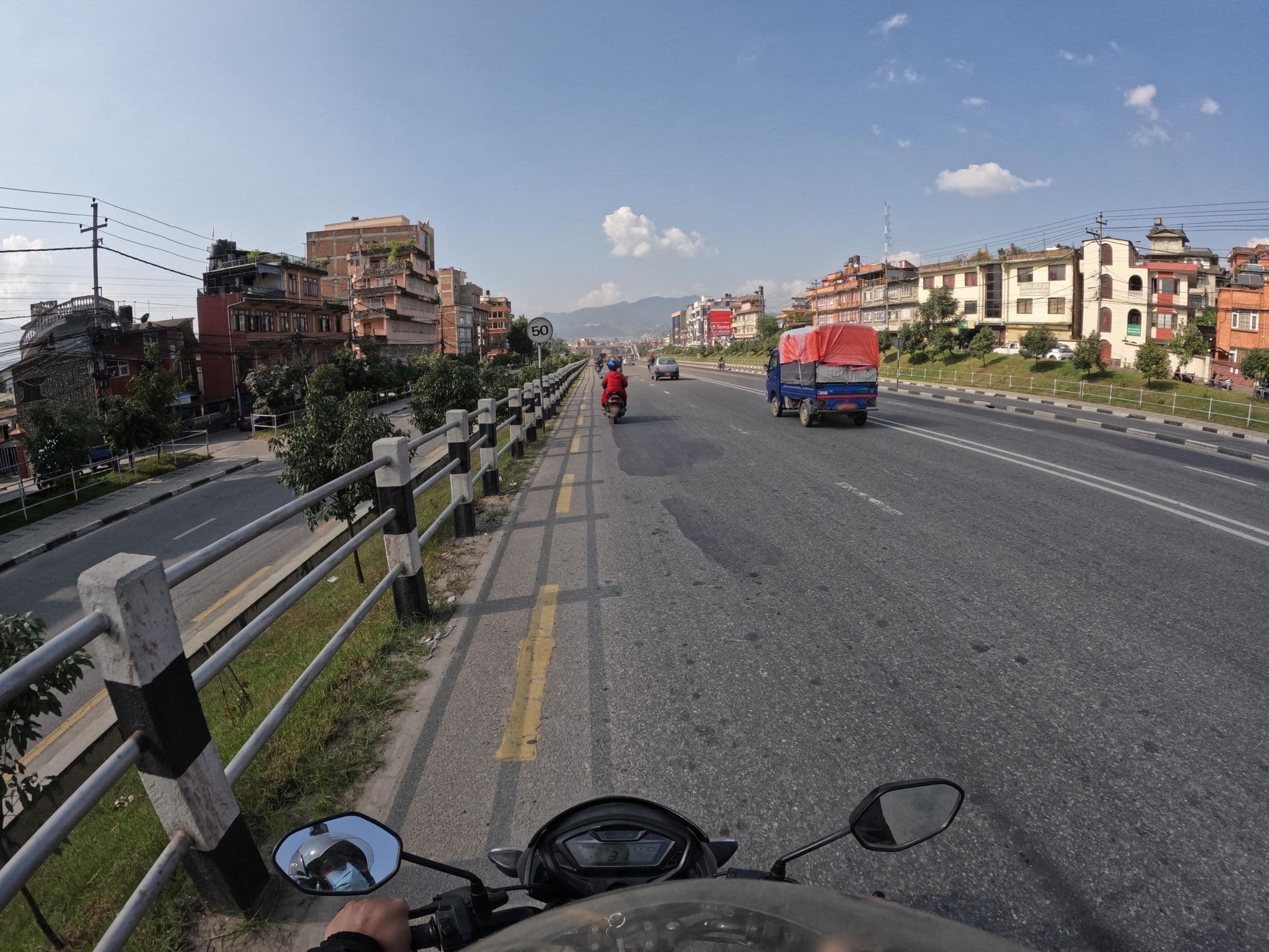 Street view near Kathmandu Residency, Pātan