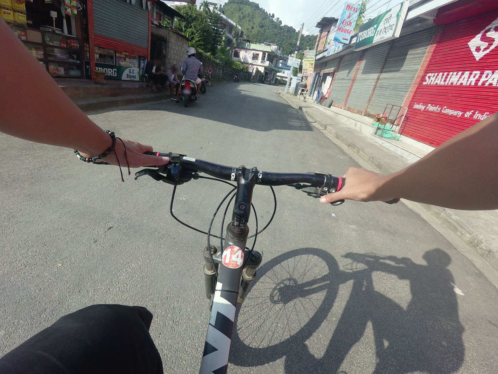 Street view near Hotel Lake Top, Pokhara — © GOwin (CC BY-SA · Mapillary)