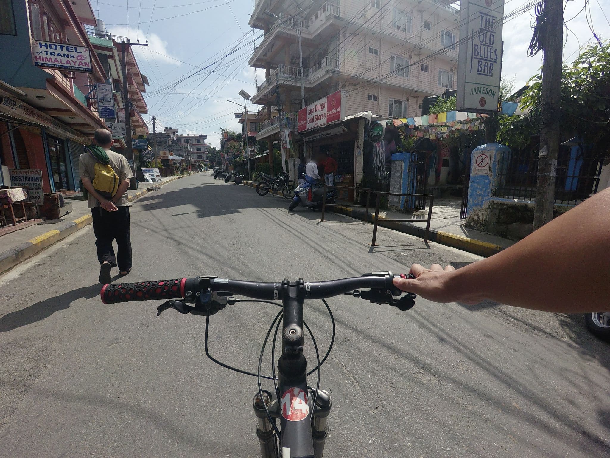 Street view near Hotel The Trans Himalaya, Pokhara