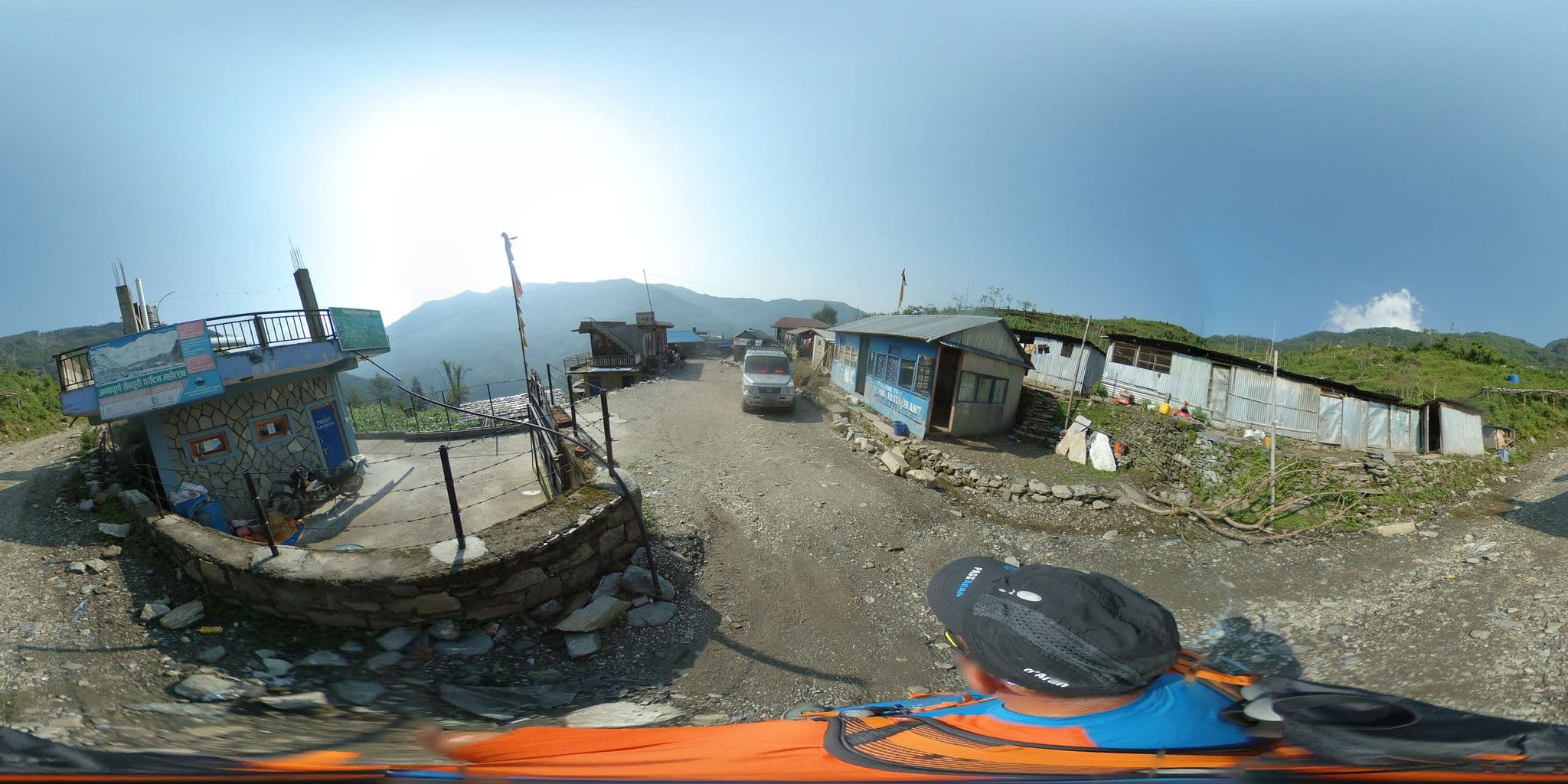 Street view near Hotel Green Peace Guest House and Restaurant, Chitre