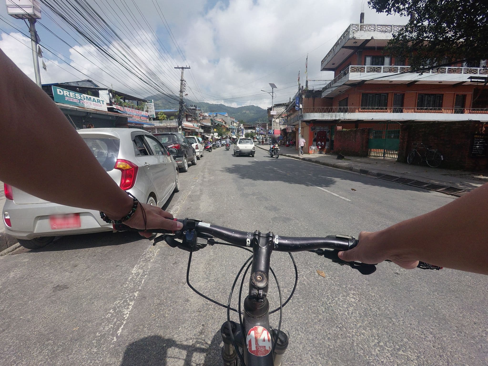 Street view near Hotel Munal, Pokhara — © GOwin (CC BY-SA · Mapillary)