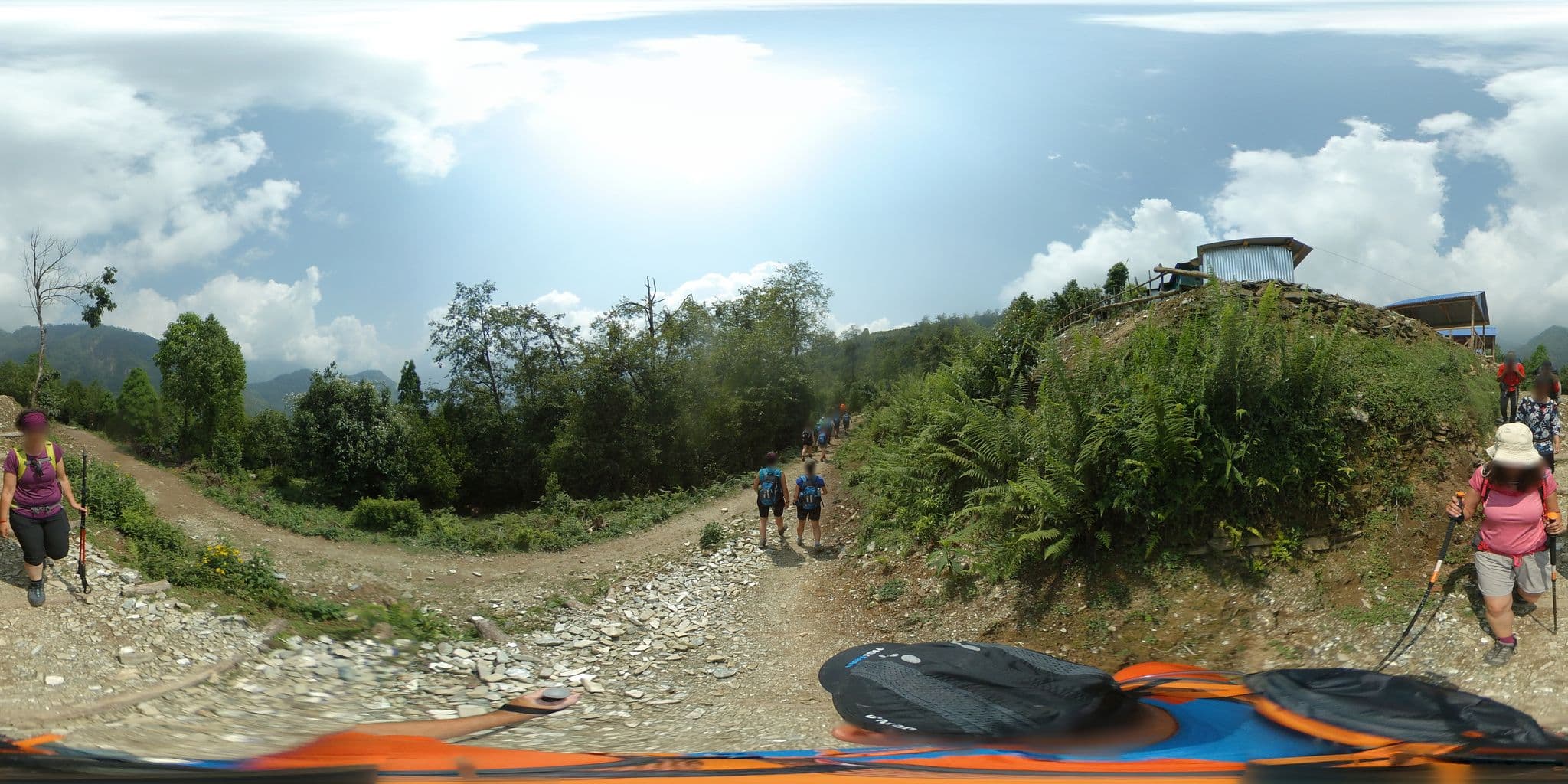Street view near Jungle Paradise, Chitre