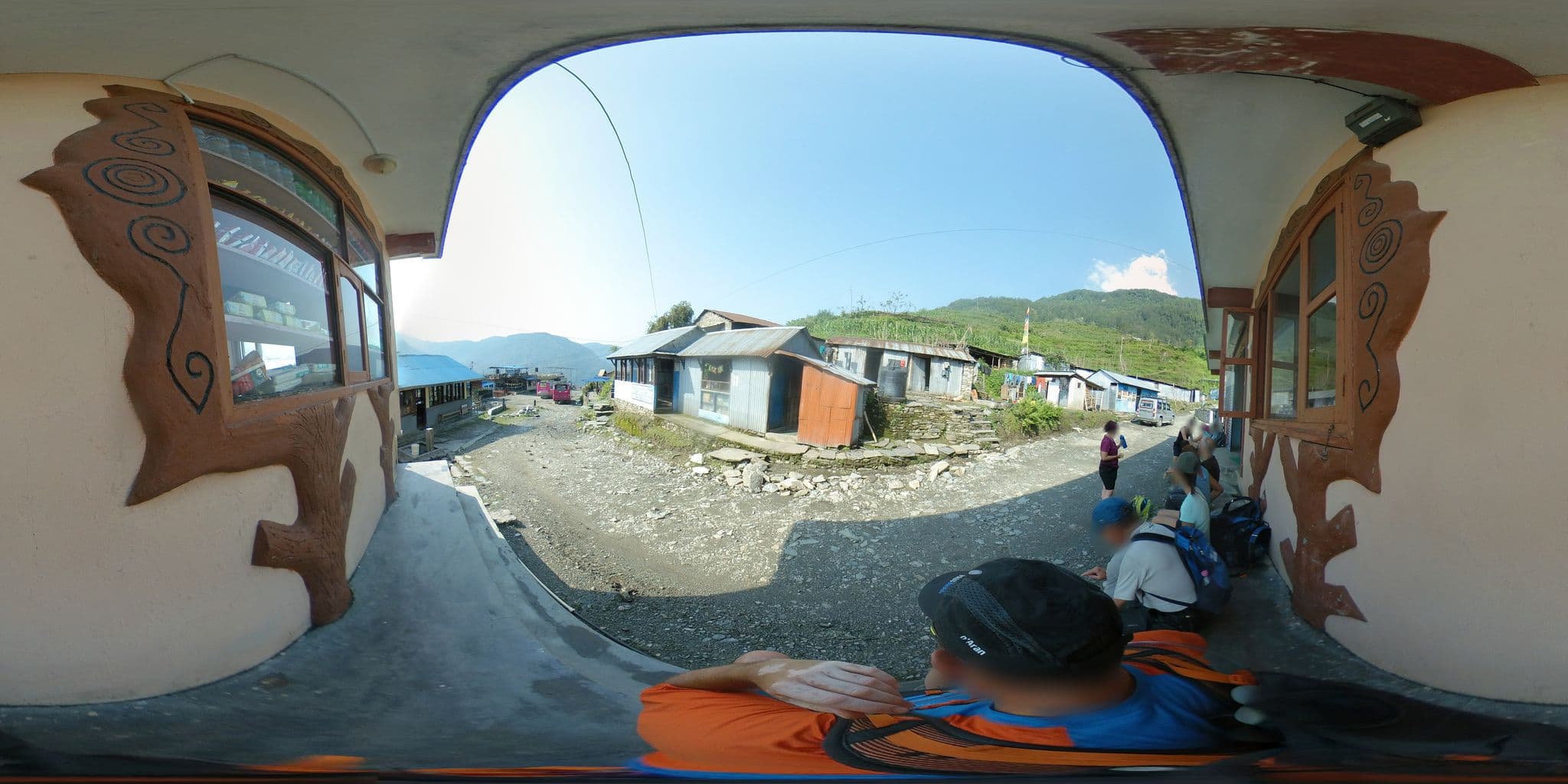 Street view near Hotel Kasturi, Chitre