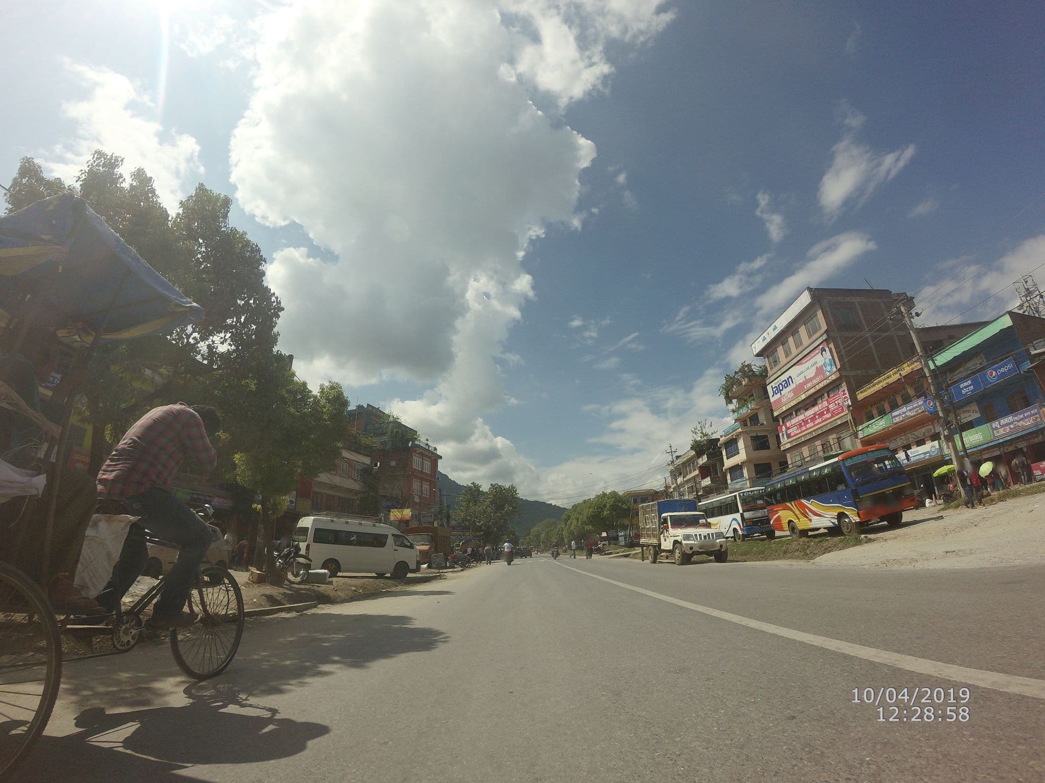 Street view near Rooftop Hotel, Besisahar — © roshanpoudel14 (CC BY-SA · Mapillary)