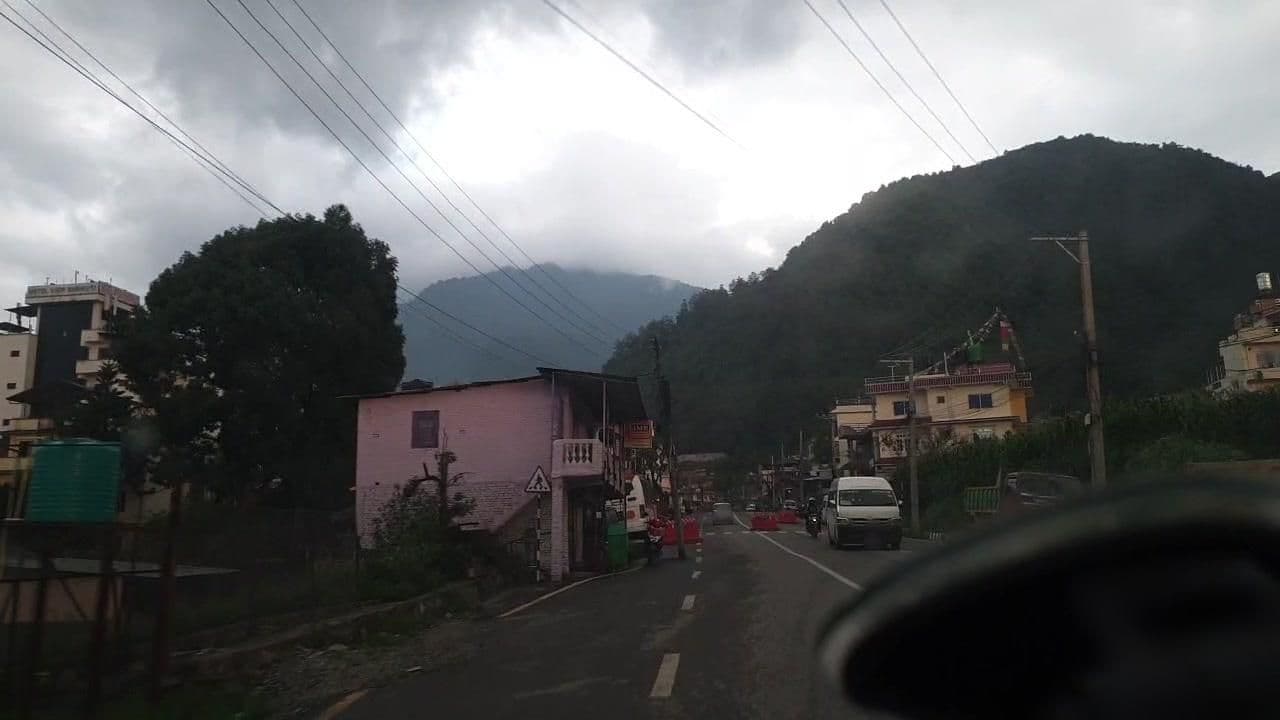 Street view near Hotel Sunflower, Madhyapur Thimi — © roadroid (CC BY-SA · Mapillary)
