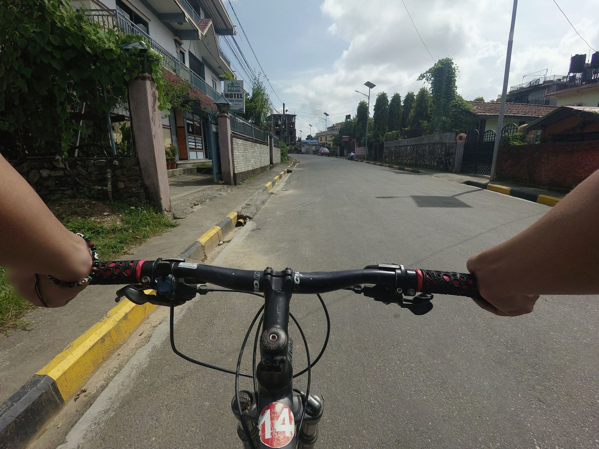 Street view near Himalayan Guest House, Pokhara