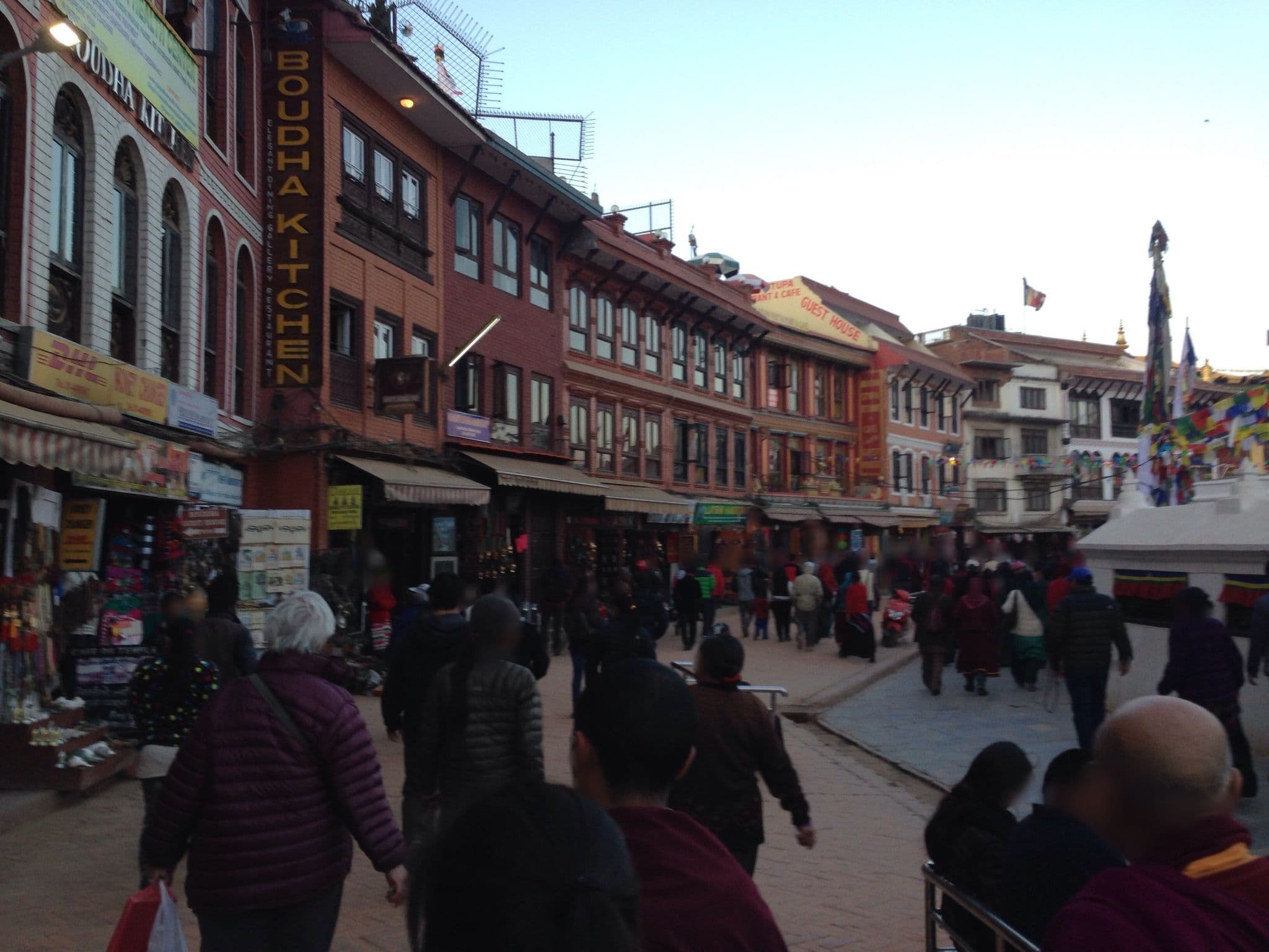 Street view near Noryang Hotel, Kathmandu